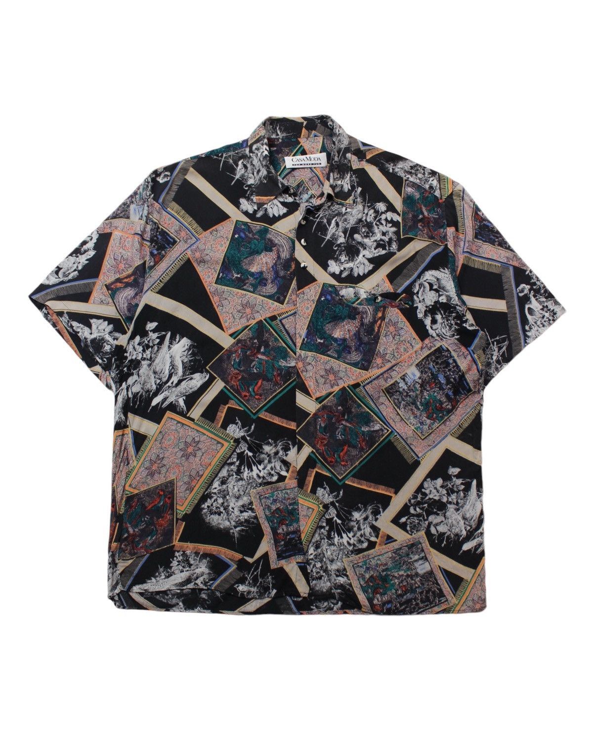 Vintage 1990S CASA MODA RAYON SHIRT Size US XL / EU 56 / 4 - 1 Thumbnail