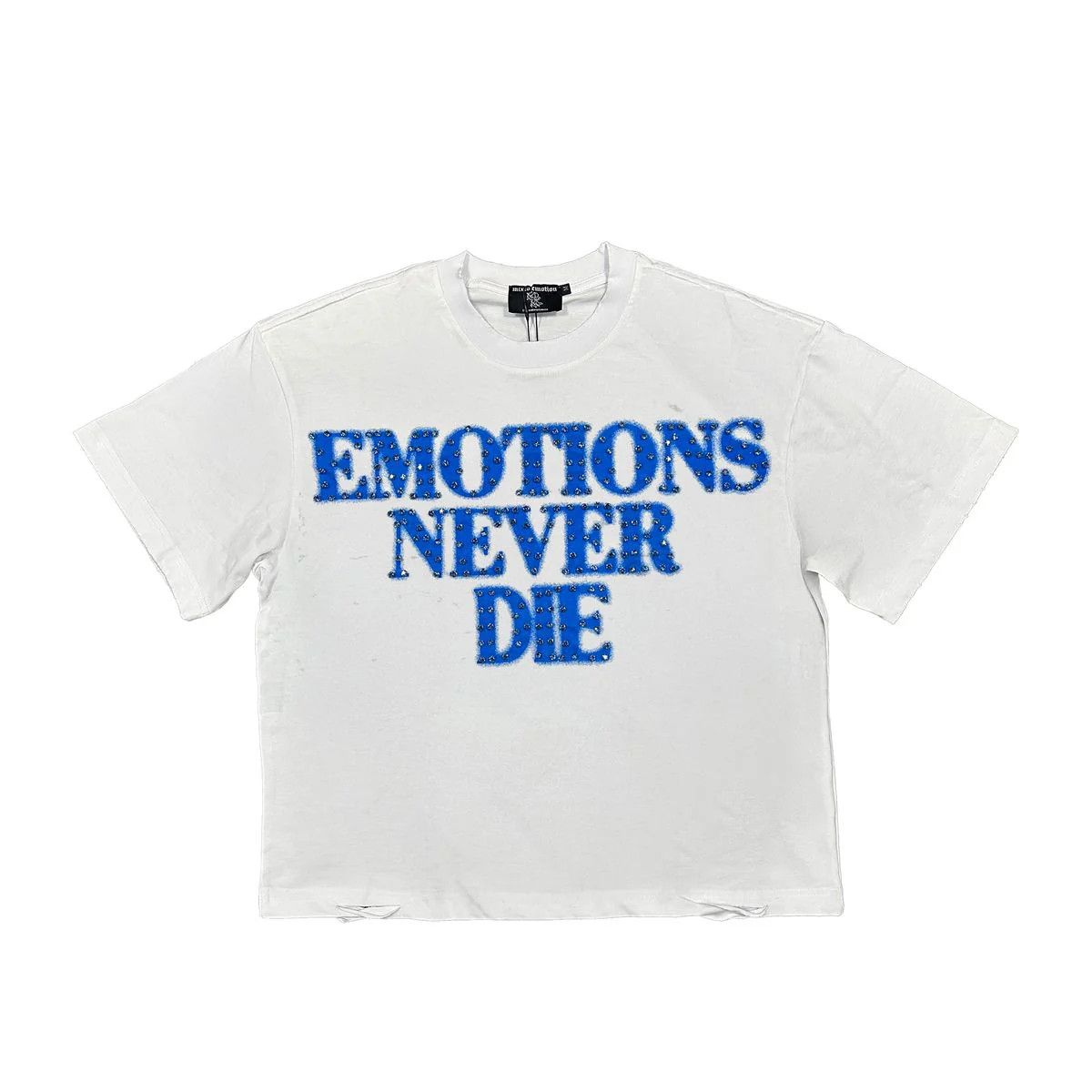 Other Mixed Emotions "End" Rhinestone White & Blue Tee Size US S / EU 44-46 / 1 - 1 Preview