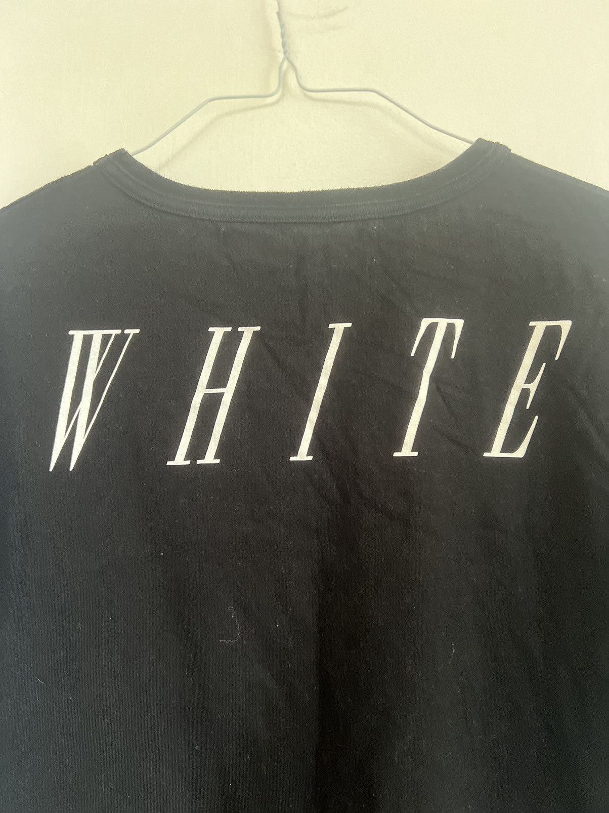 Off White “NOT REAL” 17FW TEE
