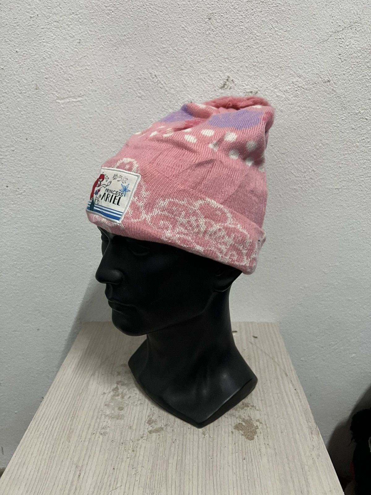 Disney Vintage Princess Ariel Disney Cartoon Beanie Hat Size ONE SIZE - 3 Thumbnail