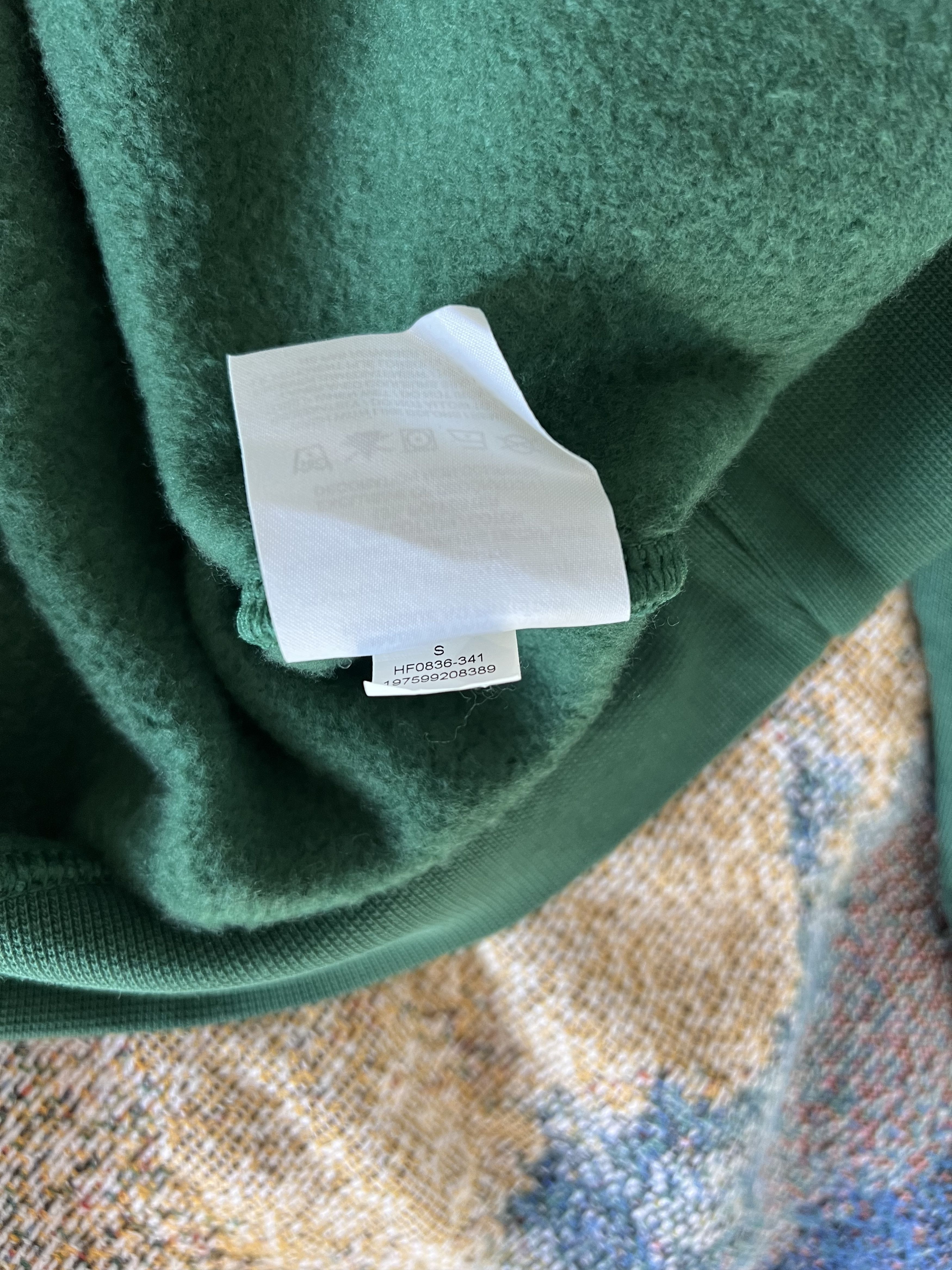Jordan Brand × Supreme Supreme Jordan Hooded Sweatshirt in Green Size US S / EU 44-46 / 1 - 10 Thumbnail