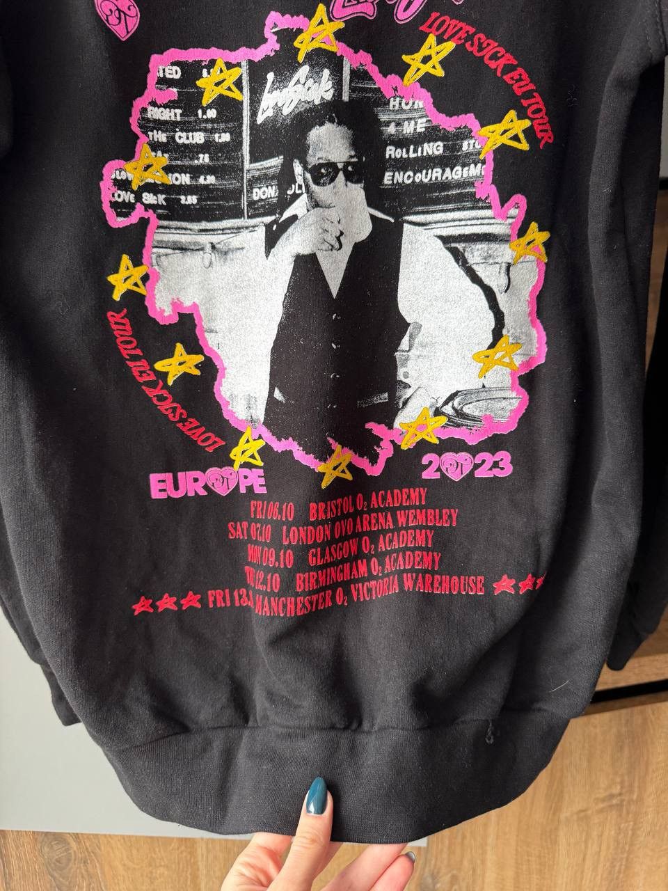 Rap Tees Don Toliver shirt 2023 Europe Exclusive Tour Hoodie Size US M / EU 48-50 / 2 - 2 Thumbnail