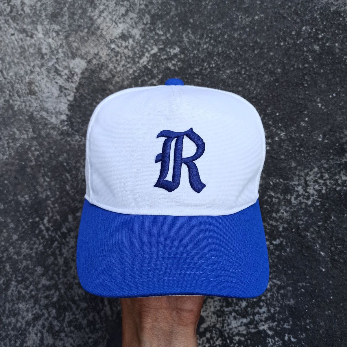 initial R Baseball Hat by zett