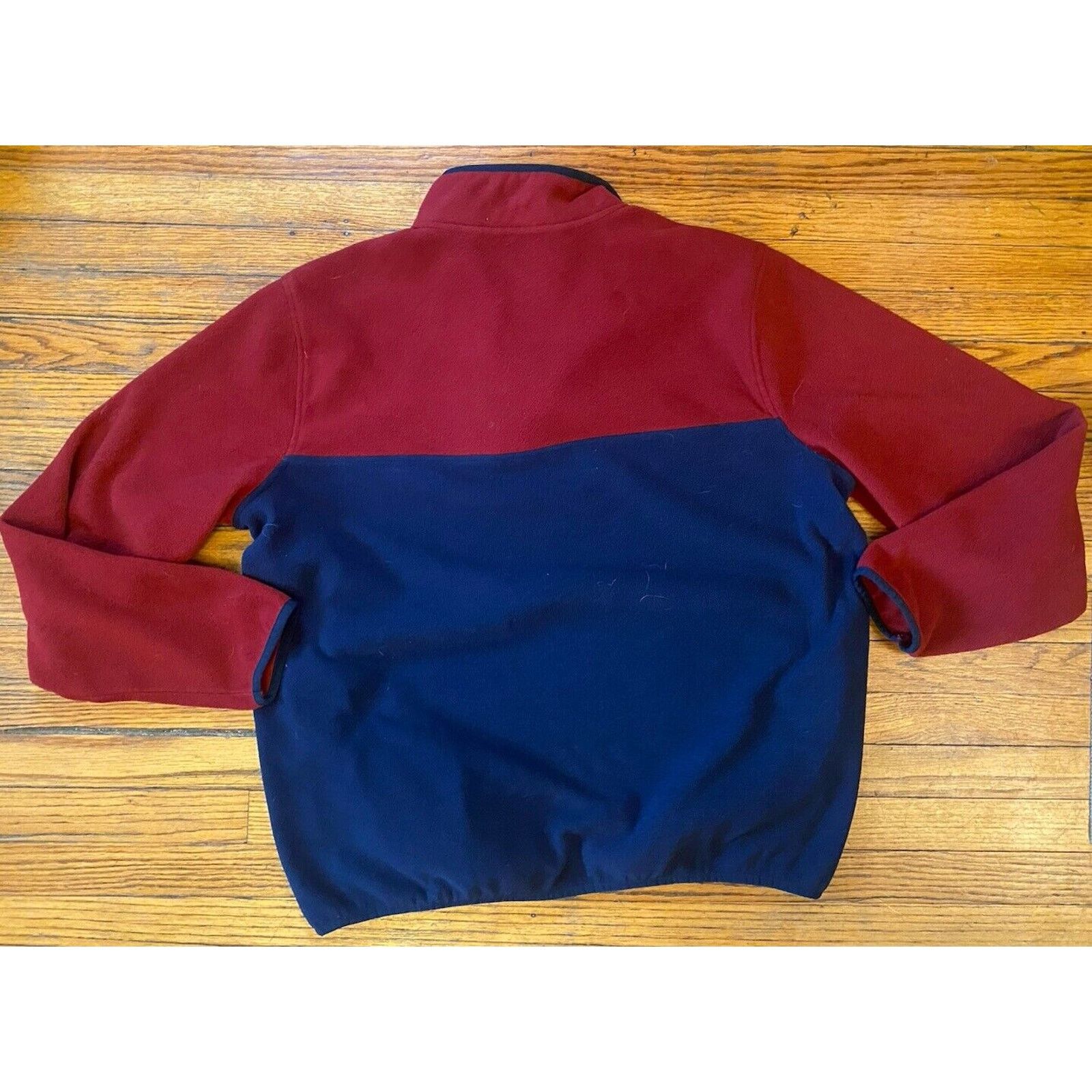 Lands' End Lands End Fleece Sweatshirt Pullover Jacket Mens XL Pockets Size US XL / EU 56 / 4 - 3 Thumbnail