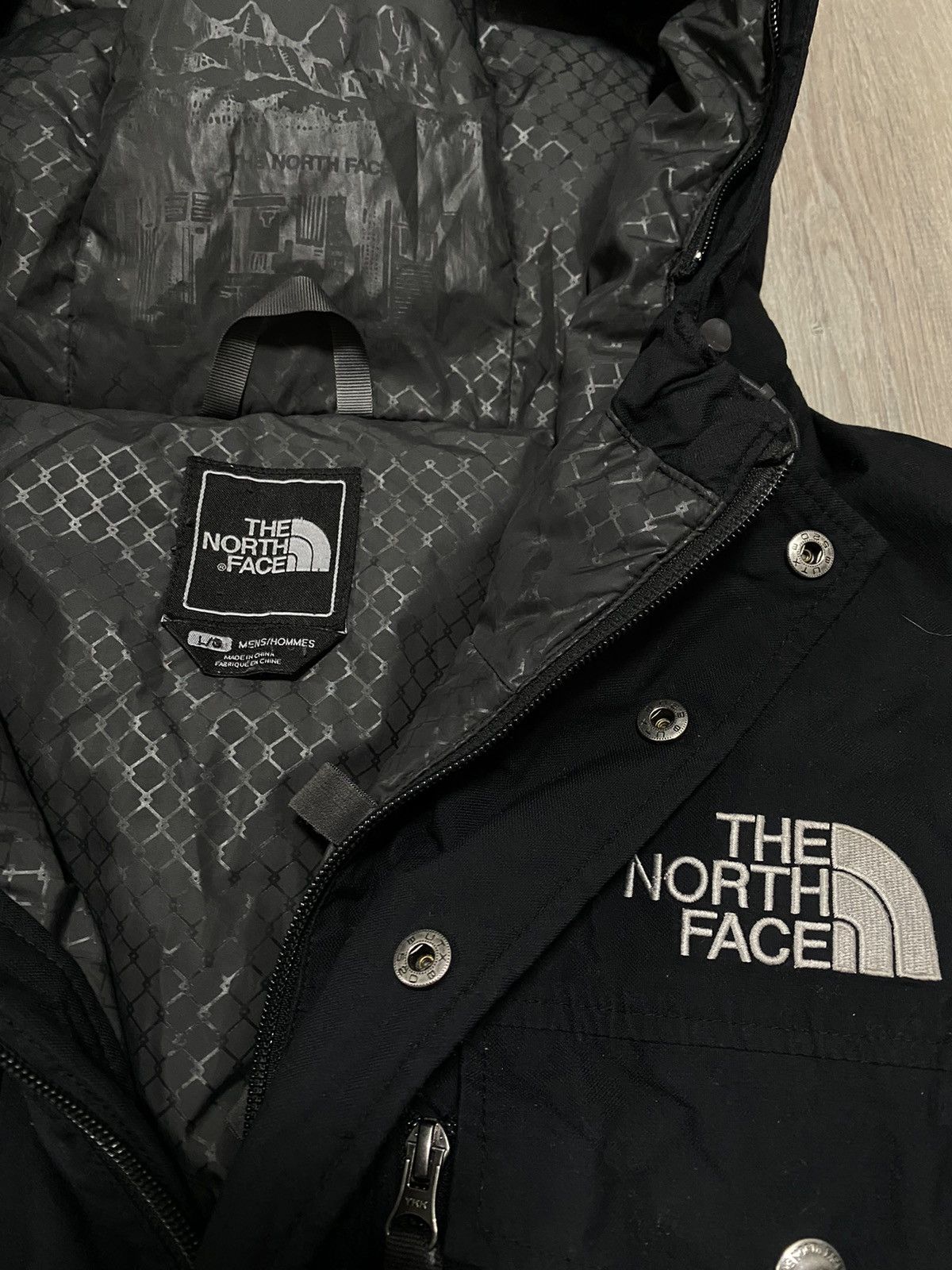 The North Face × Vintage Vintage The North Face HyVent Bomber Gose Puffer Down Jacket Size US L / EU 52-54 / 3 - 3 Thumbnail