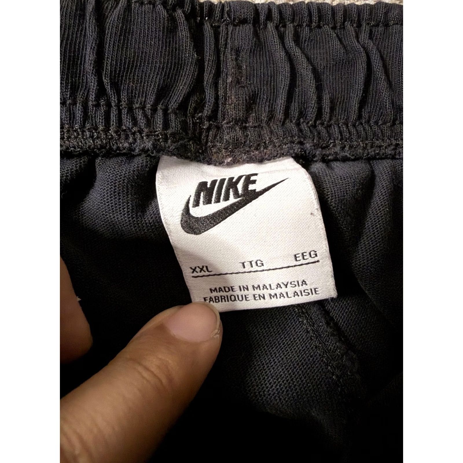 Nike Nike Woven Jogger Pants Mens 2XL Black Sportswear Casual Activewear Elastic Waist Size US 39 - 4 Thumbnail