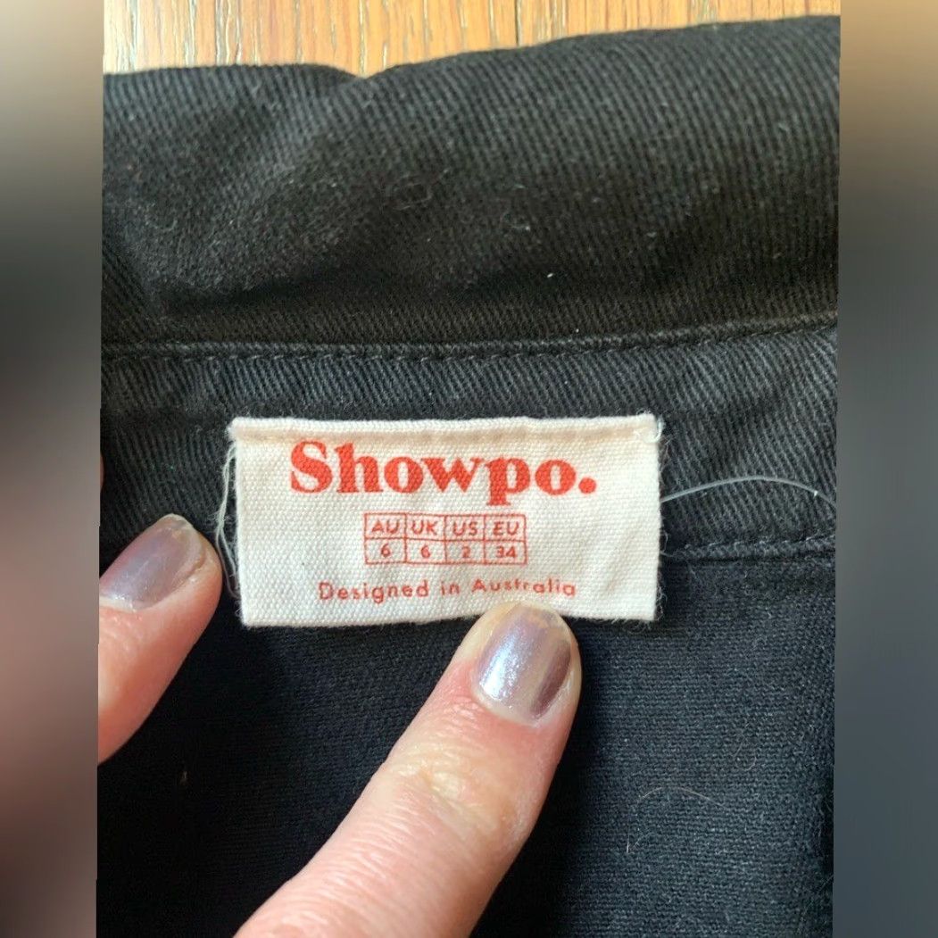 Vintage Showpo Black Jumpsuit Women 2 One-Piece Regular Jumpsuit XS? Size 26" / US 2 / IT 38 - 3 Thumbnail