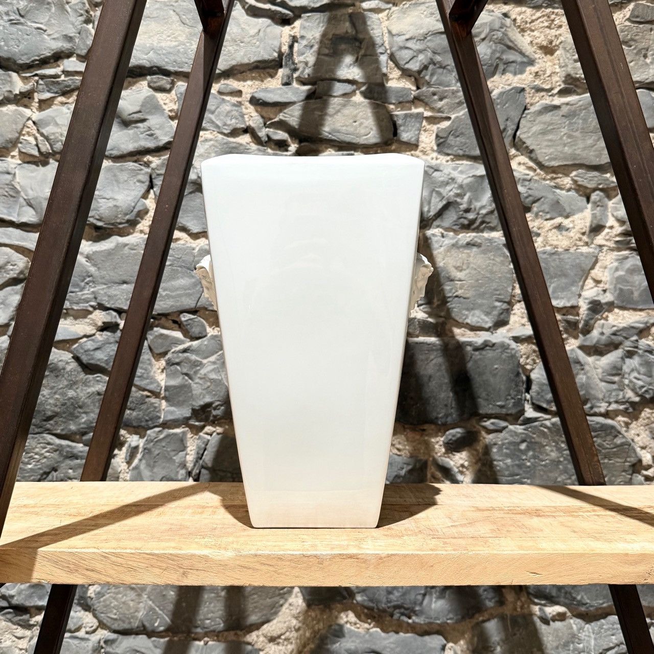 Versace Versace Meets Rosenthal Gorgona Porcelain White Vase Size ONE SIZE - 3 Thumbnail