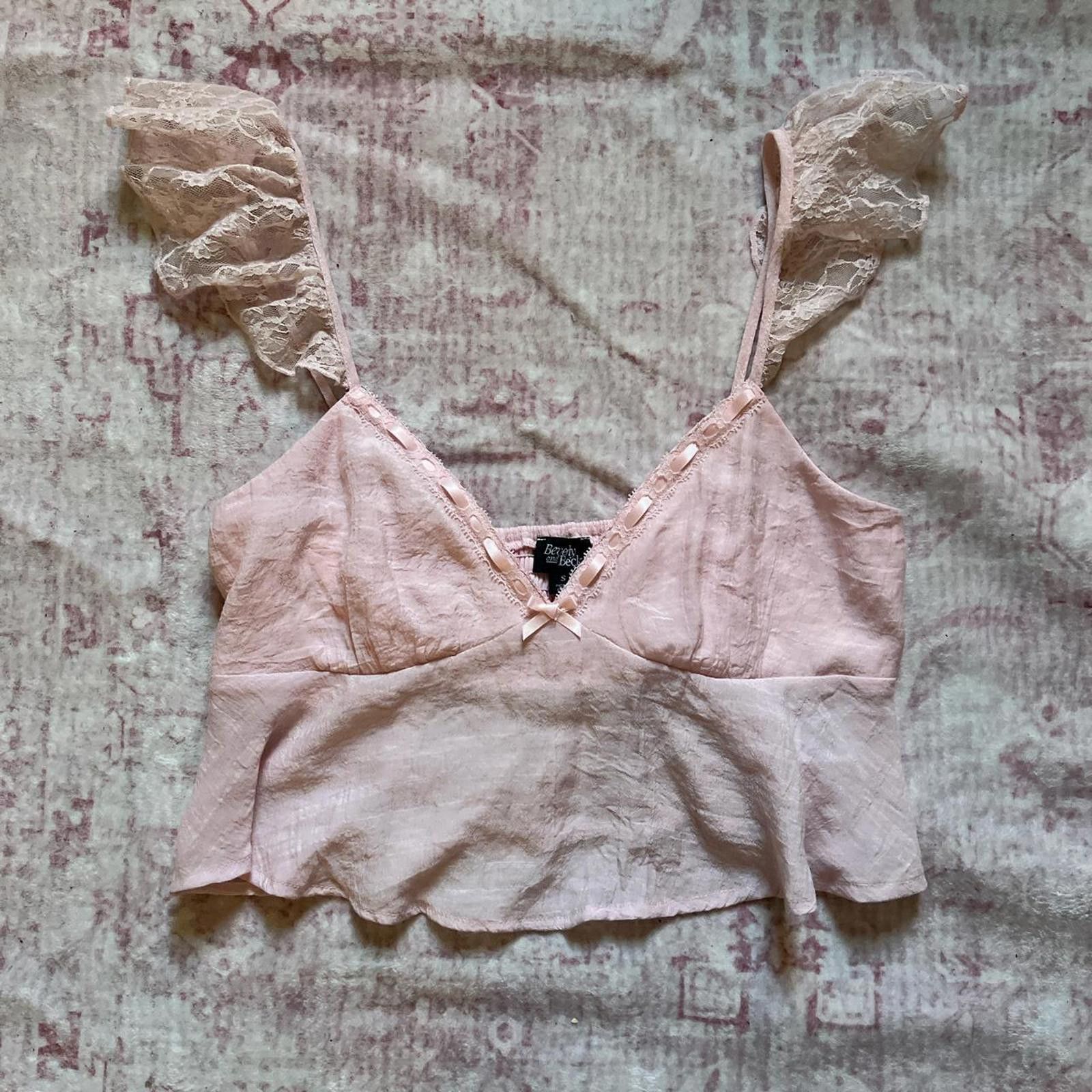 Other Pink lace babydoll top Size S / US 4 / IT 40 - 2 Thumbnail