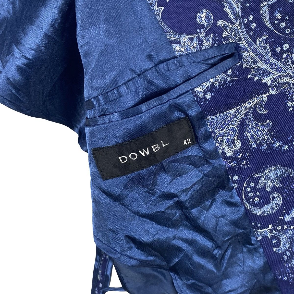 Other DOWBL PAISLEY Tailored Blazer Jacket Size S / US 4 / IT 40 - 9 Thumbnail