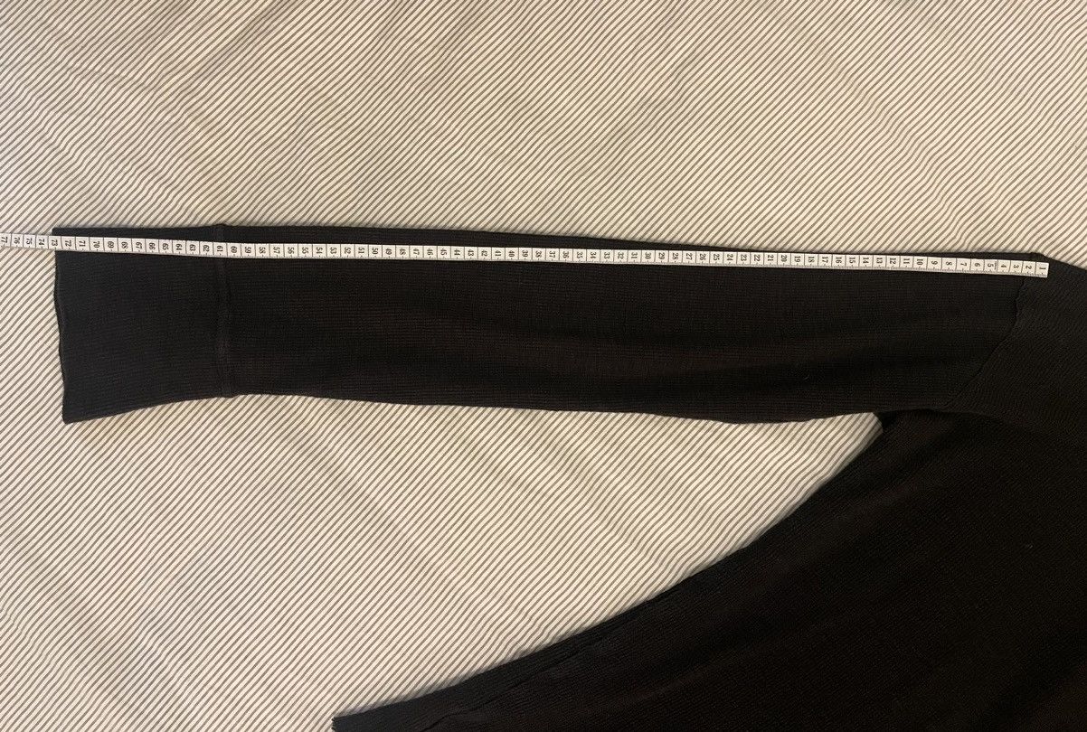 Ann Demeulemeester Ann Demeulemeester Velvet Tie Jumper Size US S / EU 44-46 / 1 - 8 Thumbnail