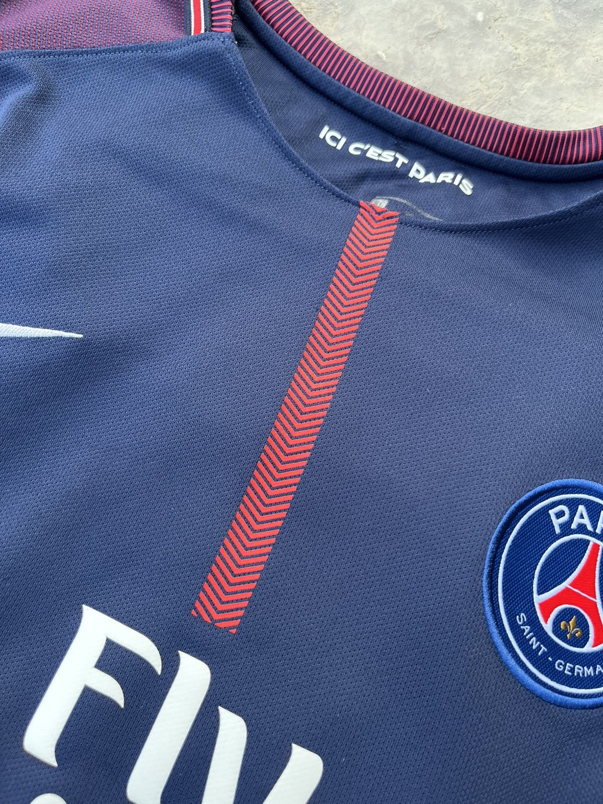 Nike Nike PSG Paris Saint Germain 2017/2018 soccer jersey t-shirt Size US XL / EU 56 / 4 - 15 Thumbnail