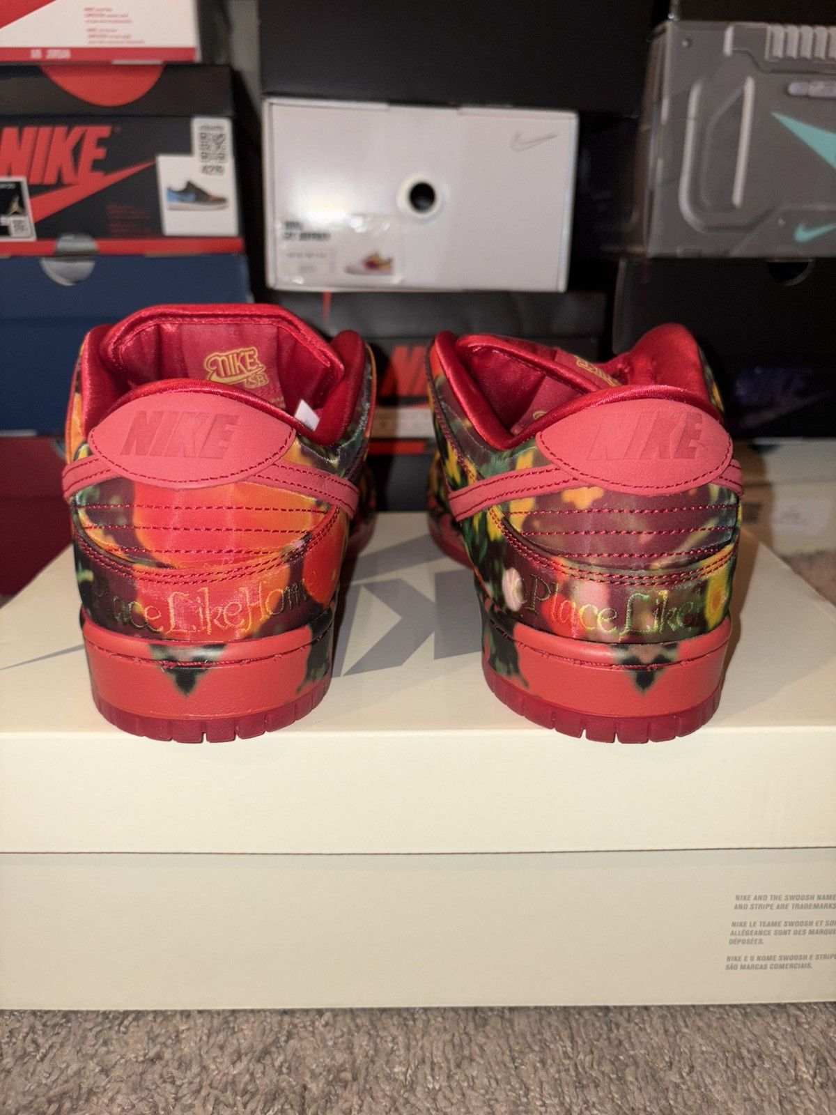 Nike Nike SB Dunk Low "Poppy Field" (2024) Size US 9 / EU 42 - 4 Thumbnail