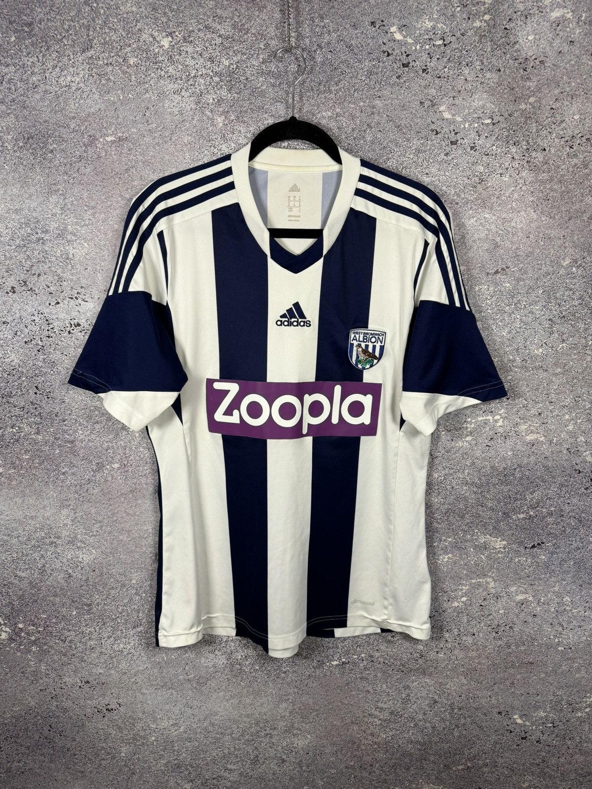 Vintage West Bromwich Albion 2013/14 Adidas Soccer Jersey M
