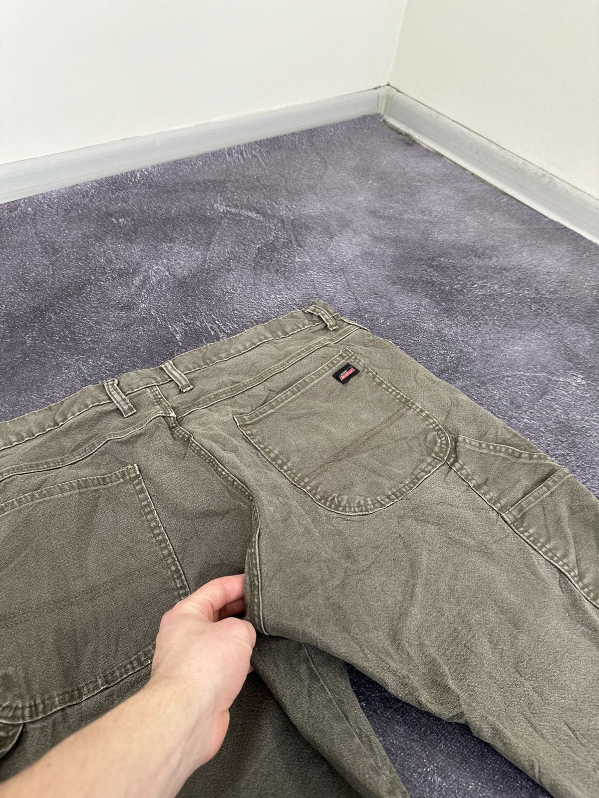 Dickies Vintage Dickies Faded Carpenter Baggy Work Opium USA Pants Size US 38 / EU 54 - 8 Thumbnail