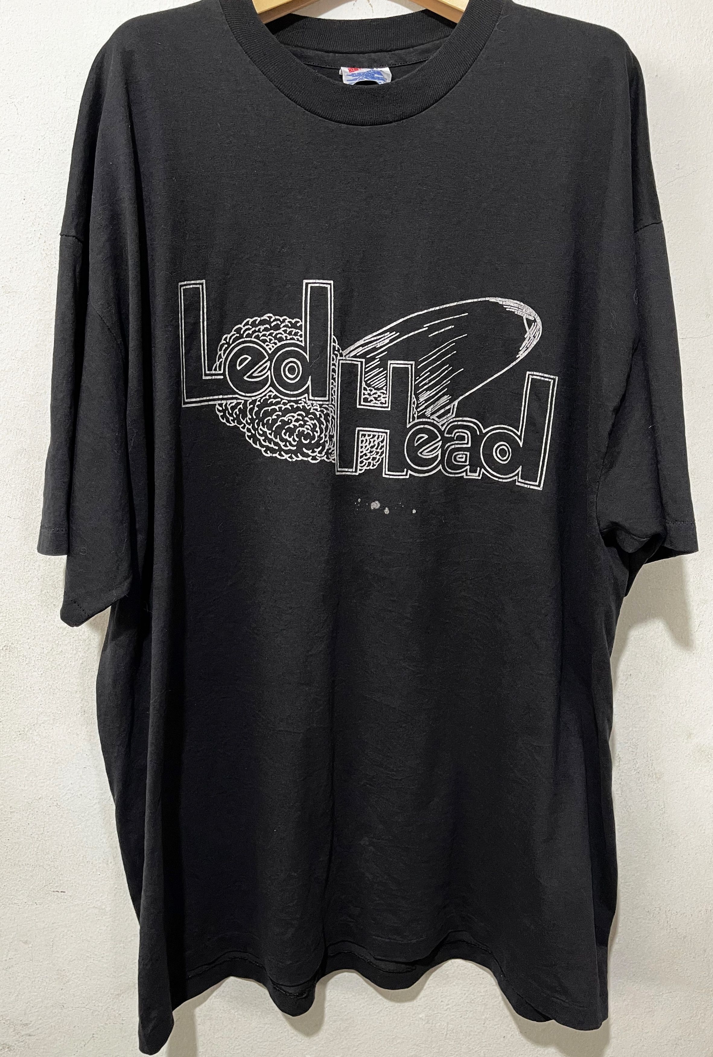Band Tees × Vintage Vintage 90s Led Head Shirt Size US XXL / EU 58 / 5 - 1 Thumbnail