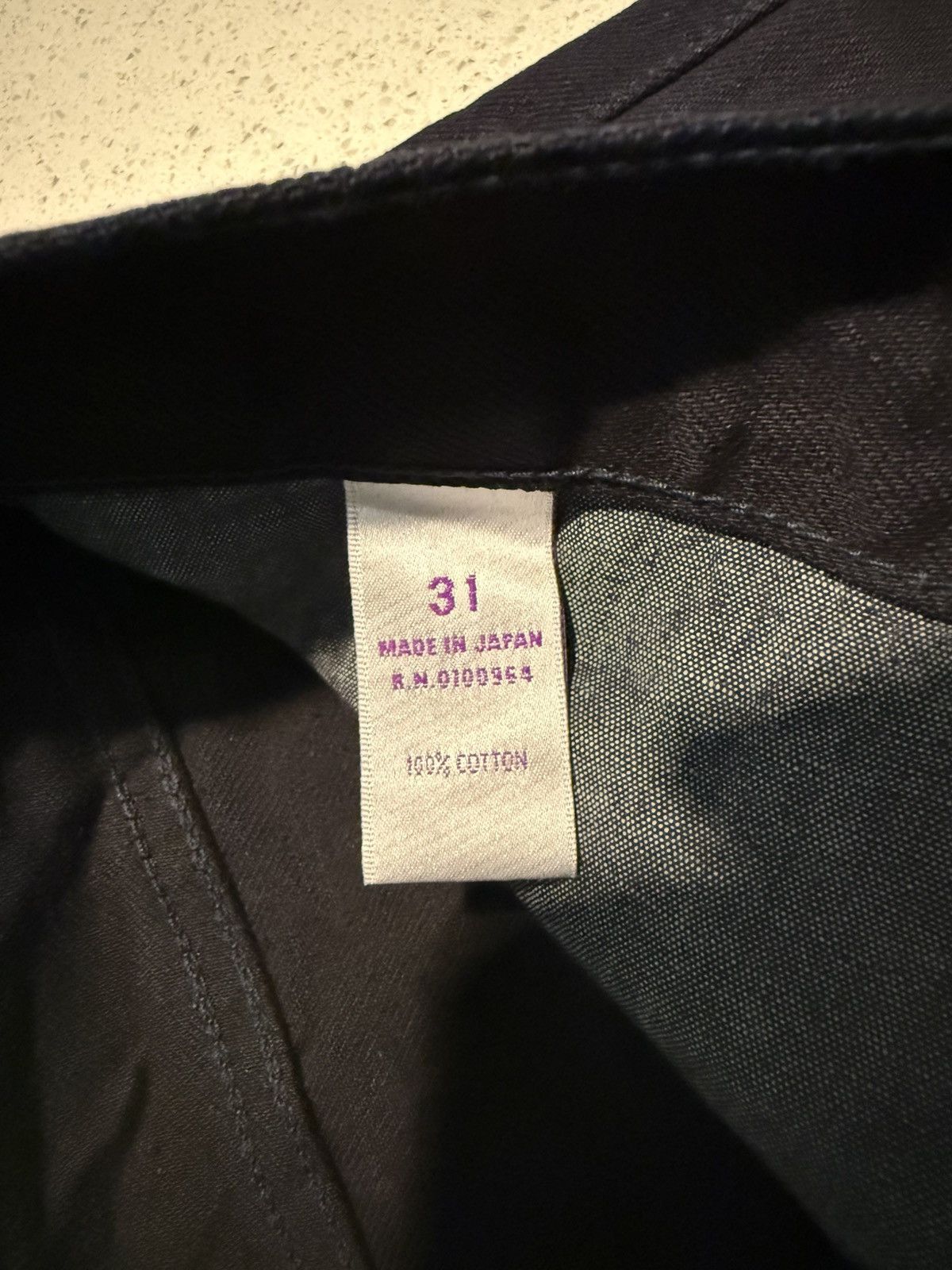 Prps PRPS AMX natural indigo/black jean- high rise tapered Size 31" - 4 Thumbnail