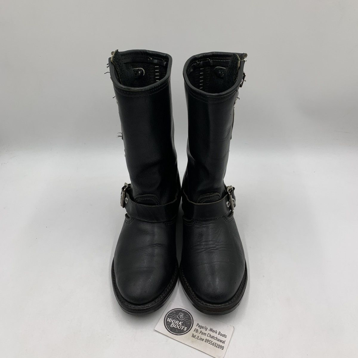Harley Davidson Vtg 80's harley davidson engineer boots for kids Size US 5 / EU 37 - 2 Thumbnail