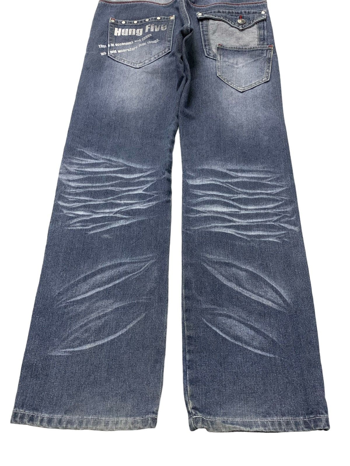 Affliction Hung Five Multipocket Stud Sin Angel Affliction Poems Pants Size US 32 / EU 48 - 13 Thumbnail
