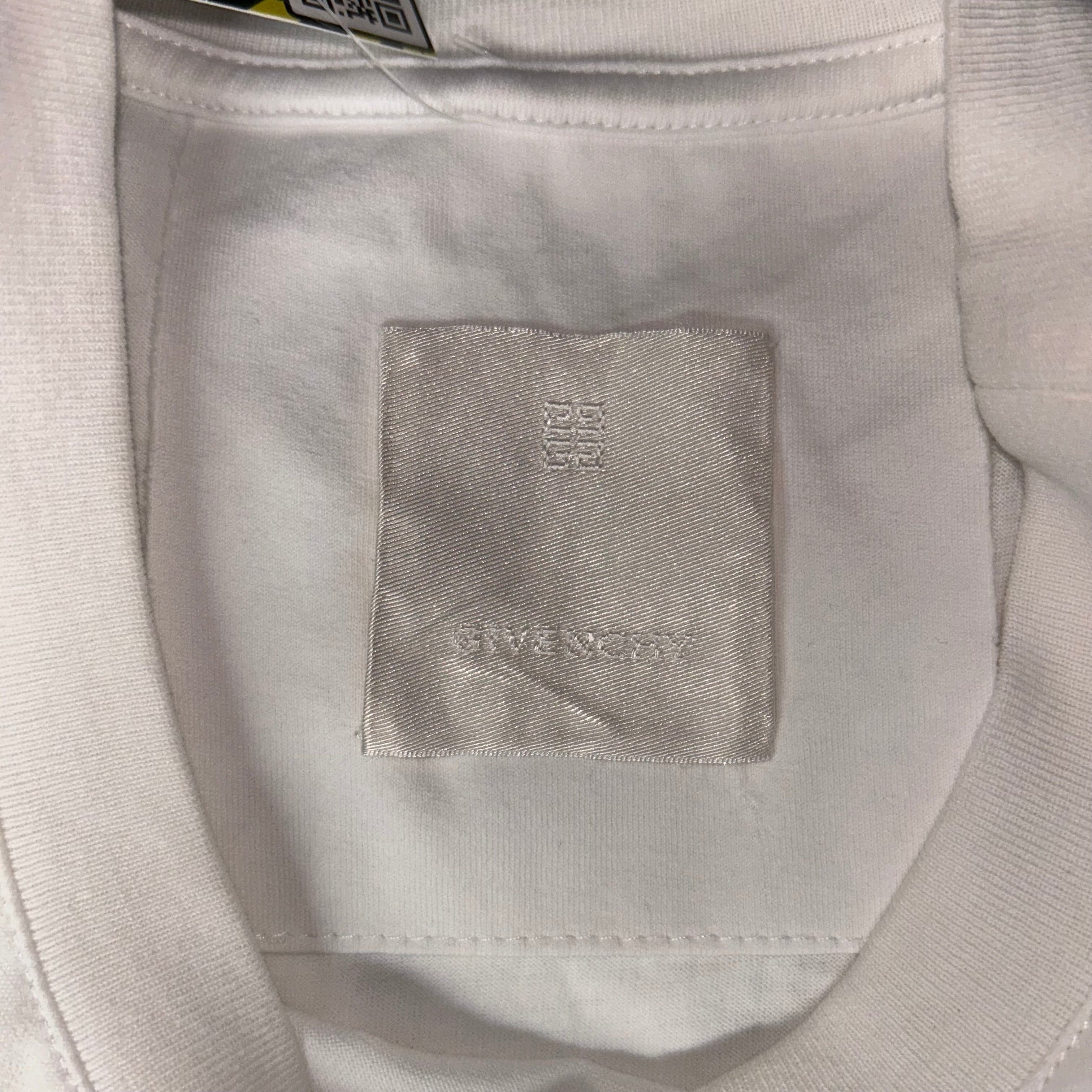 Givenchy Givenchy College Embroidered Logo Tee Size S Size US S / EU 44-46 / 1 - 3 Thumbnail