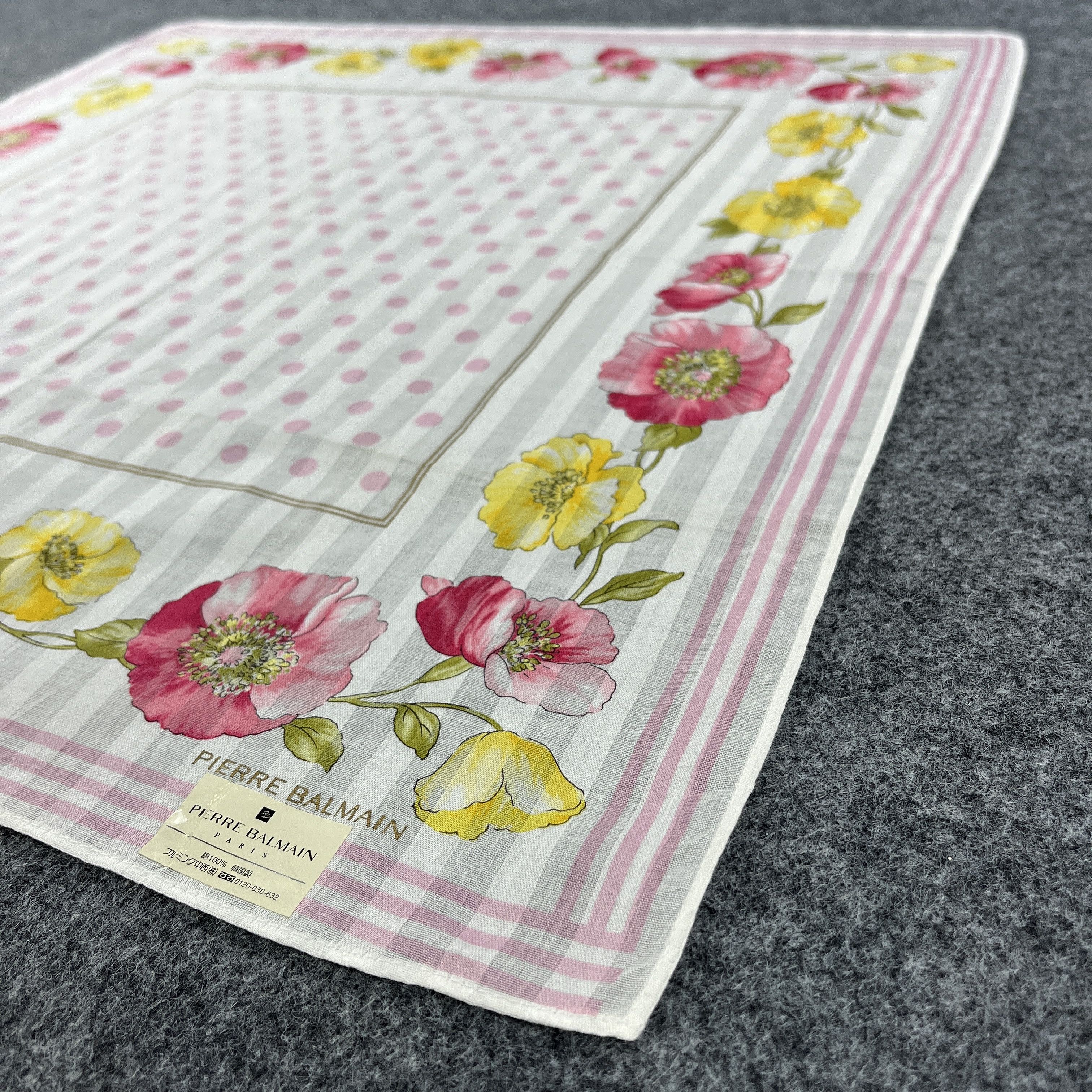 Pierre Balmain Pierre Balmain Handkerchief / Bandana / Neckerchief B480 Size ONE SIZE - 4 Thumbnail