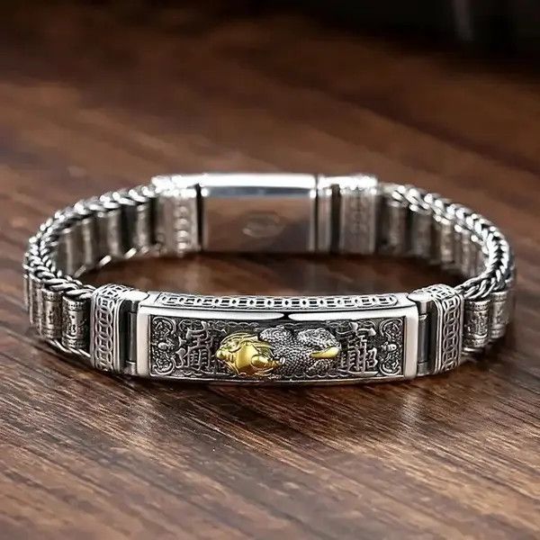 Jewelry × Vintage New Trendy Products Luck Troops Passepartout Charm Bracelet Size ONE SIZE - 3 Thumbnail