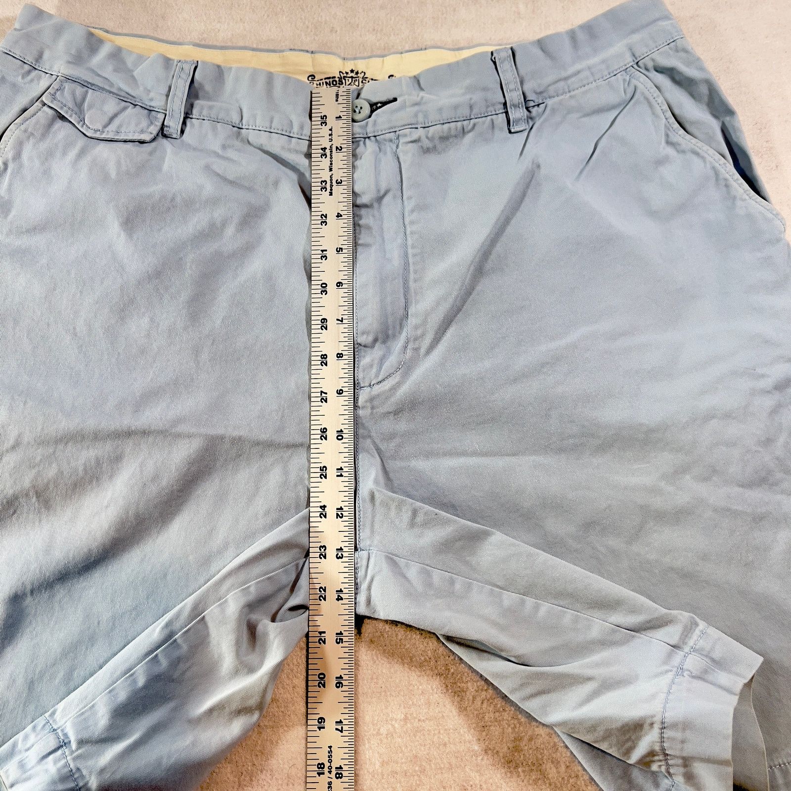 Indigo Palms Indigo Palms Chinos Men's W42 Vintage Made Hong Kong B35TF1T Size US 42 / EU 58 - 9 Thumbnail