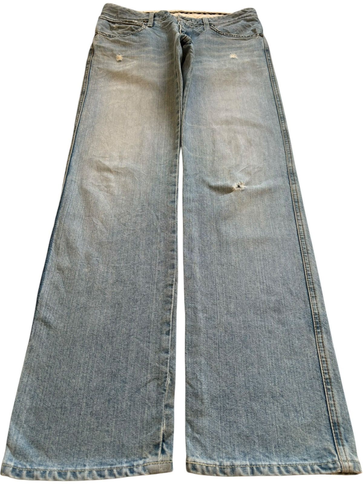 Japanese Brand SALES🔥Vintage Japanese Brand Mud Wash Distressed Jeans Size US 31 - 1 Thumbnail