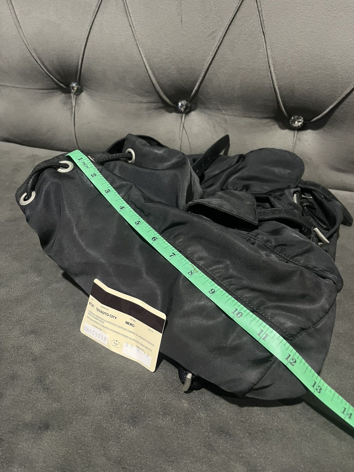 Prada Authentic Vintage PRADA Nylon Tessuto Backpack Size ONE SIZE - 14 Thumbnail