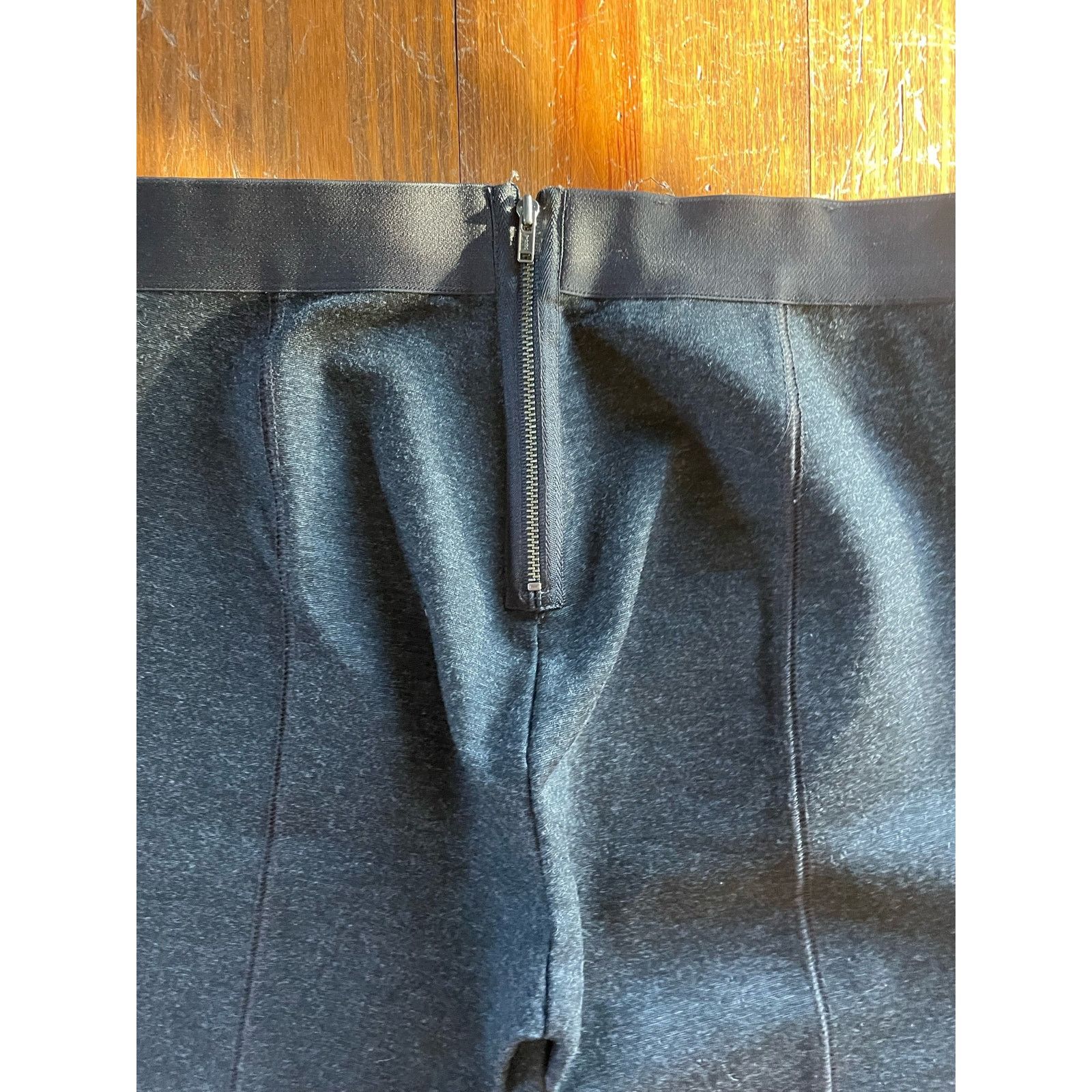 J.Crew J. Crew Pixie Pant in Stretch Ponte Heather Gray, sz 4R Size 27" / US 4 / IT 40 - 4 Thumbnail