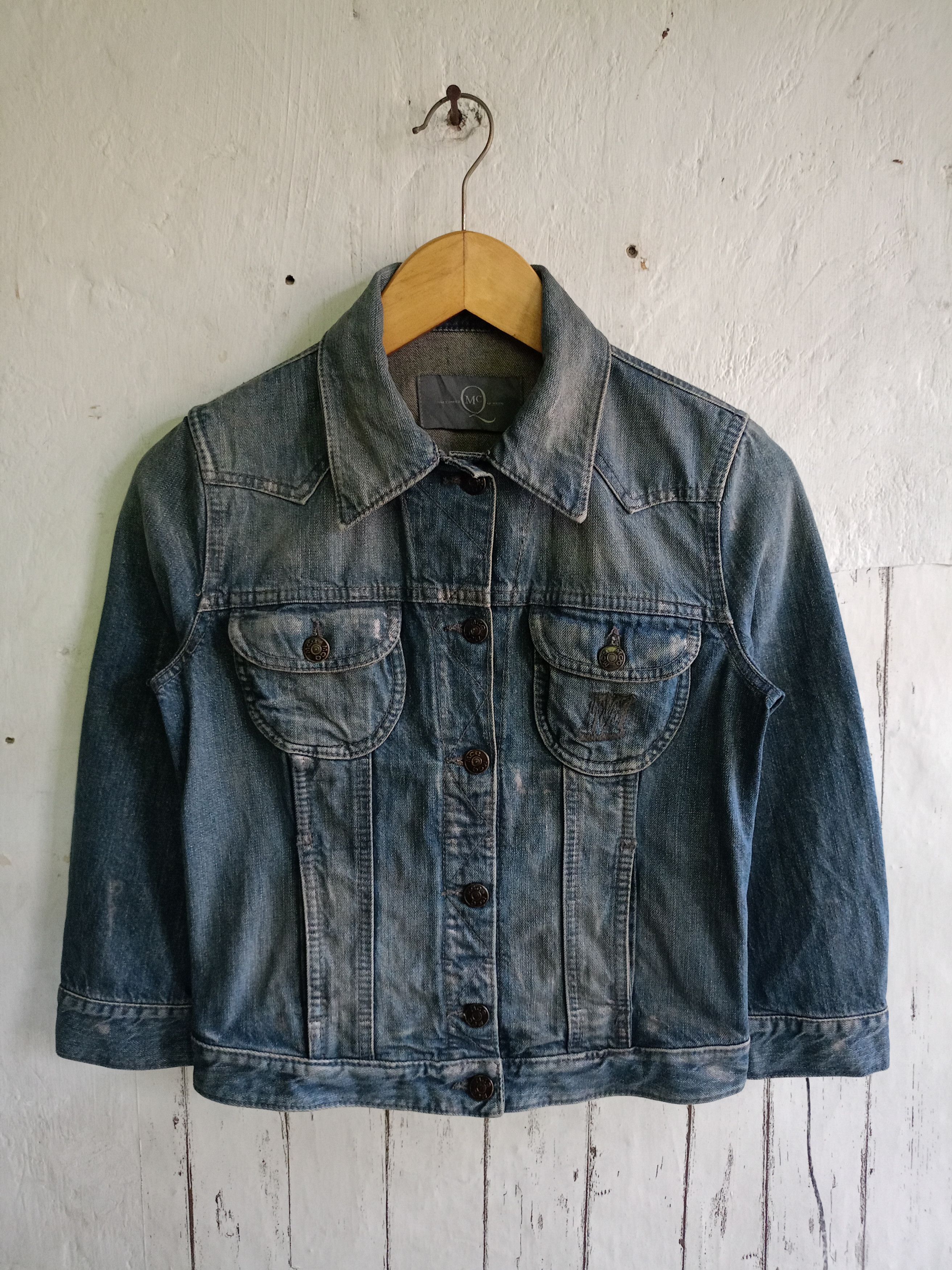 Alexander McQueen Alexander McQueen Waxed Denim jacket Size XS / US 0-2 / IT 36-38 - 1 Thumbnail