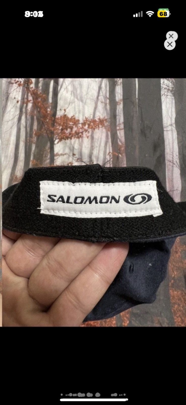 Salomon ***FINAL DROP***RARE 00s SALOMON TECHNICAL FITTED CAP S/M Size ONE SIZE - 8 Thumbnail