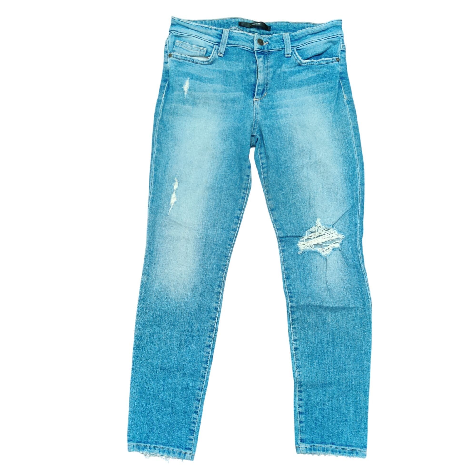 Other Joes Jeans Womens Skinny Ankle Denim Laken Distressed Medium Size 31" - 1 Thumbnail