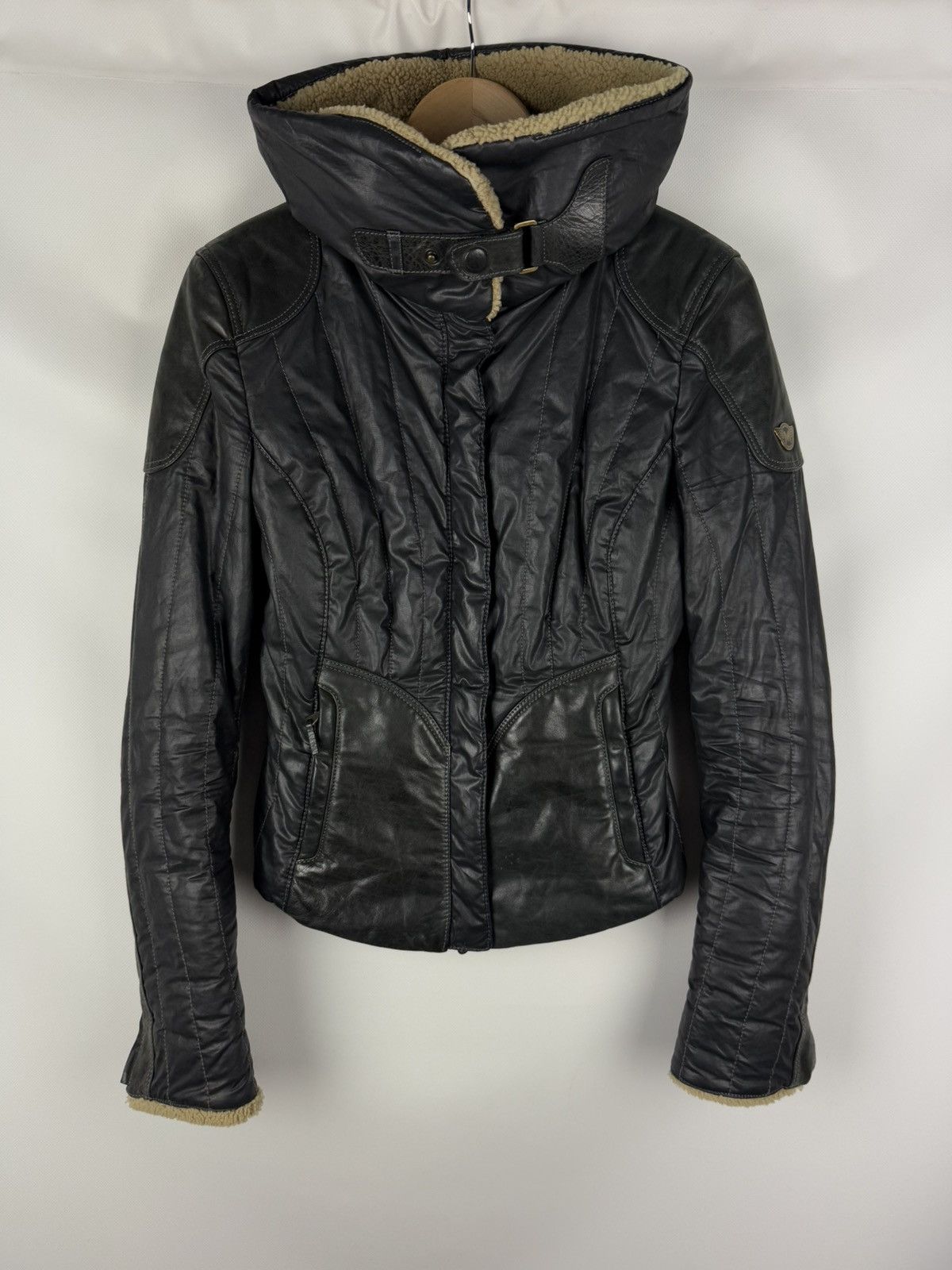 Matchless Matchless Ladies Motorcycle Biker Jacket Size 40 Size S / US 4 / IT 40 - 20 Thumbnail