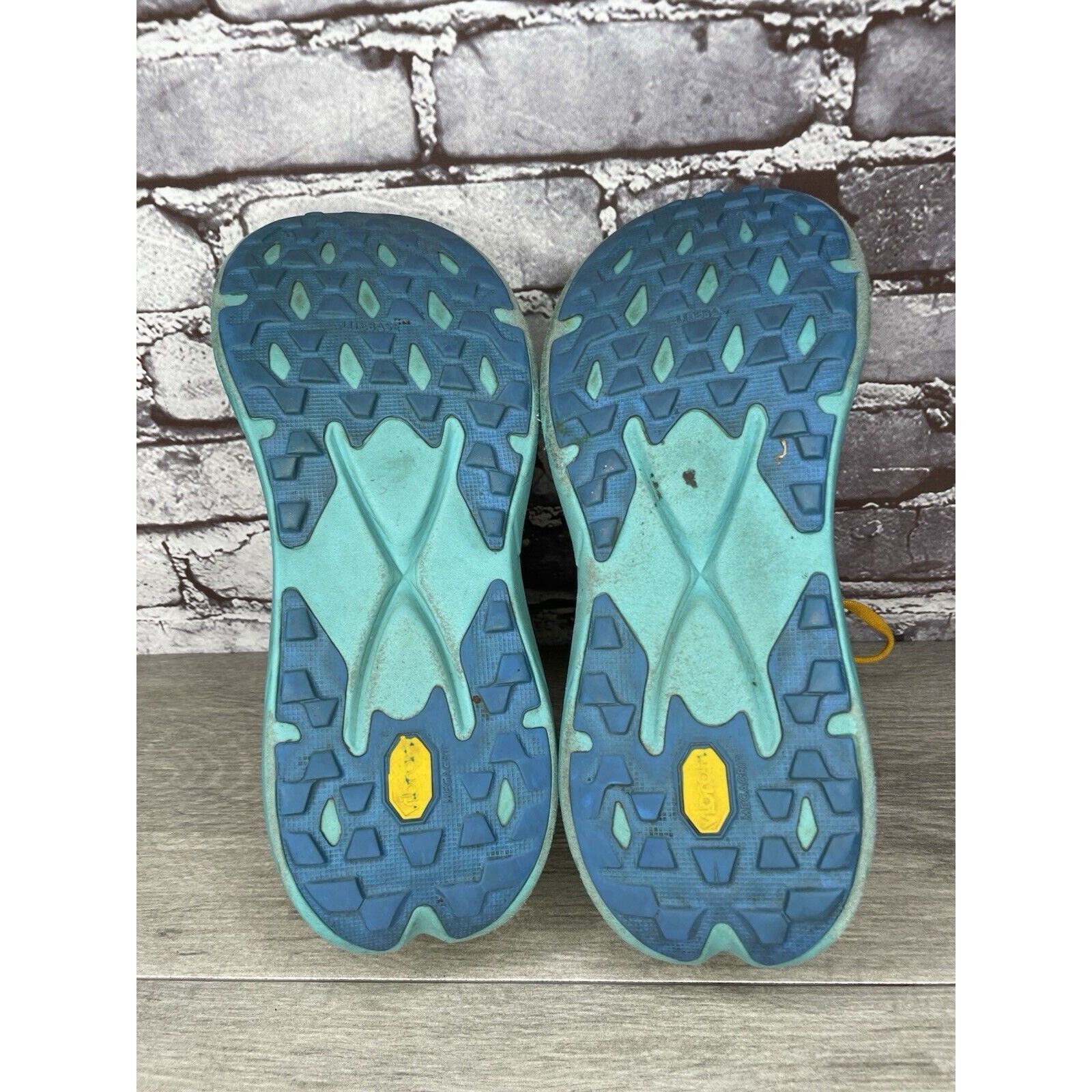 Hoka Hoka Tecton X2 Carbon Plate Yellow Synthetic Orange Lace Blu Size US 8.5 / EU 41-42 - 9 Thumbnail