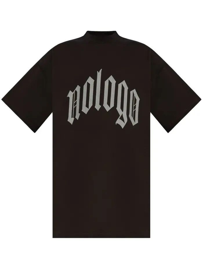 Balenciaga o1s1wg110126 Nologo T-Shirt Oversized in Black Size US XXL / EU 58 / 5 - 1 Thumbnail