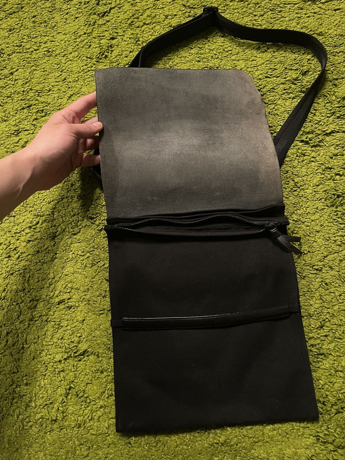 Other Property of… leather messenger bag Size ONE SIZE - 4 Thumbnail