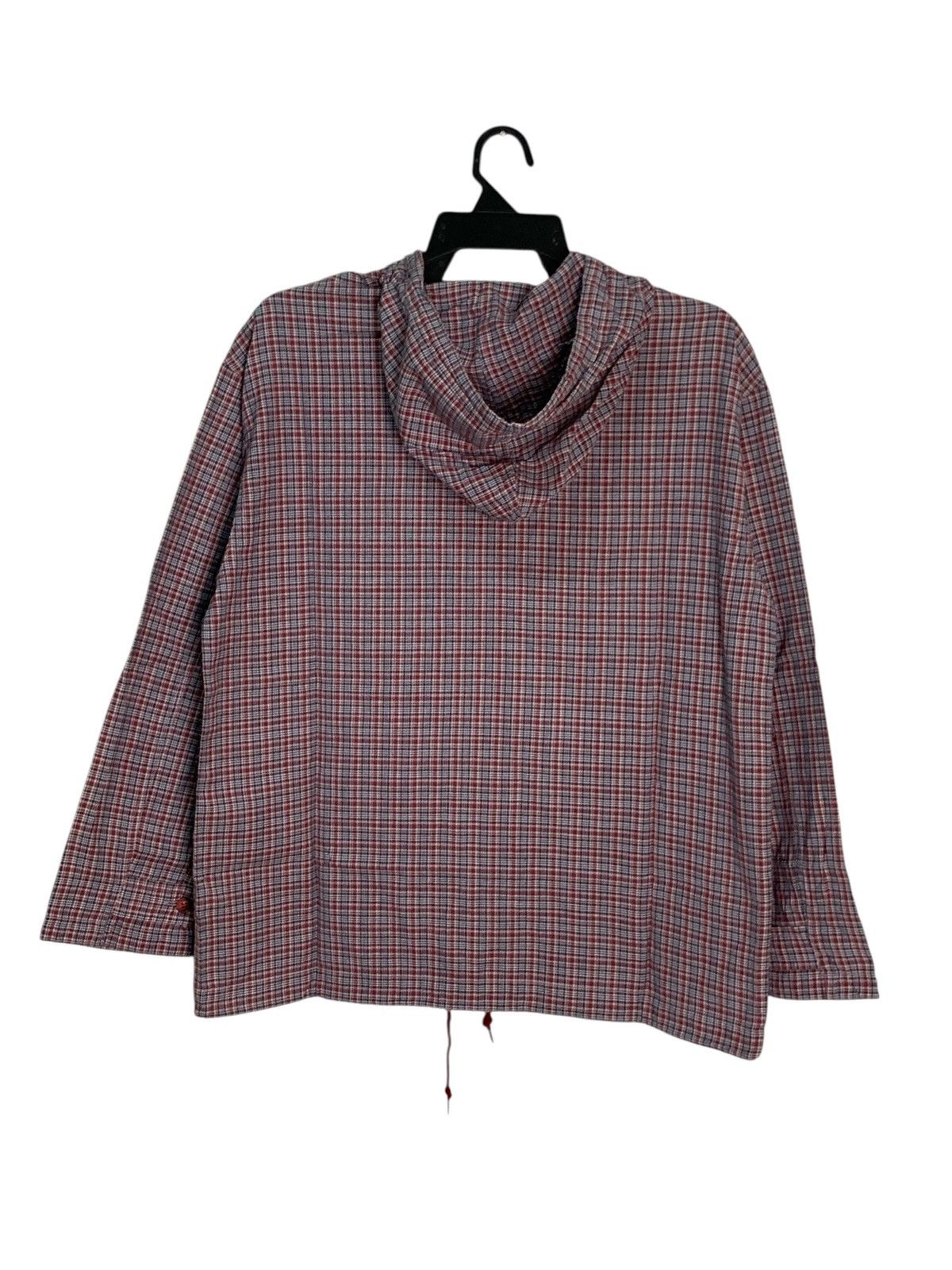 L.L. Bean Rare Design Vintage L.L.Bean Plaid Anorak Jacket Size M / US 6-8 / IT 42-44 - 2 Thumbnail