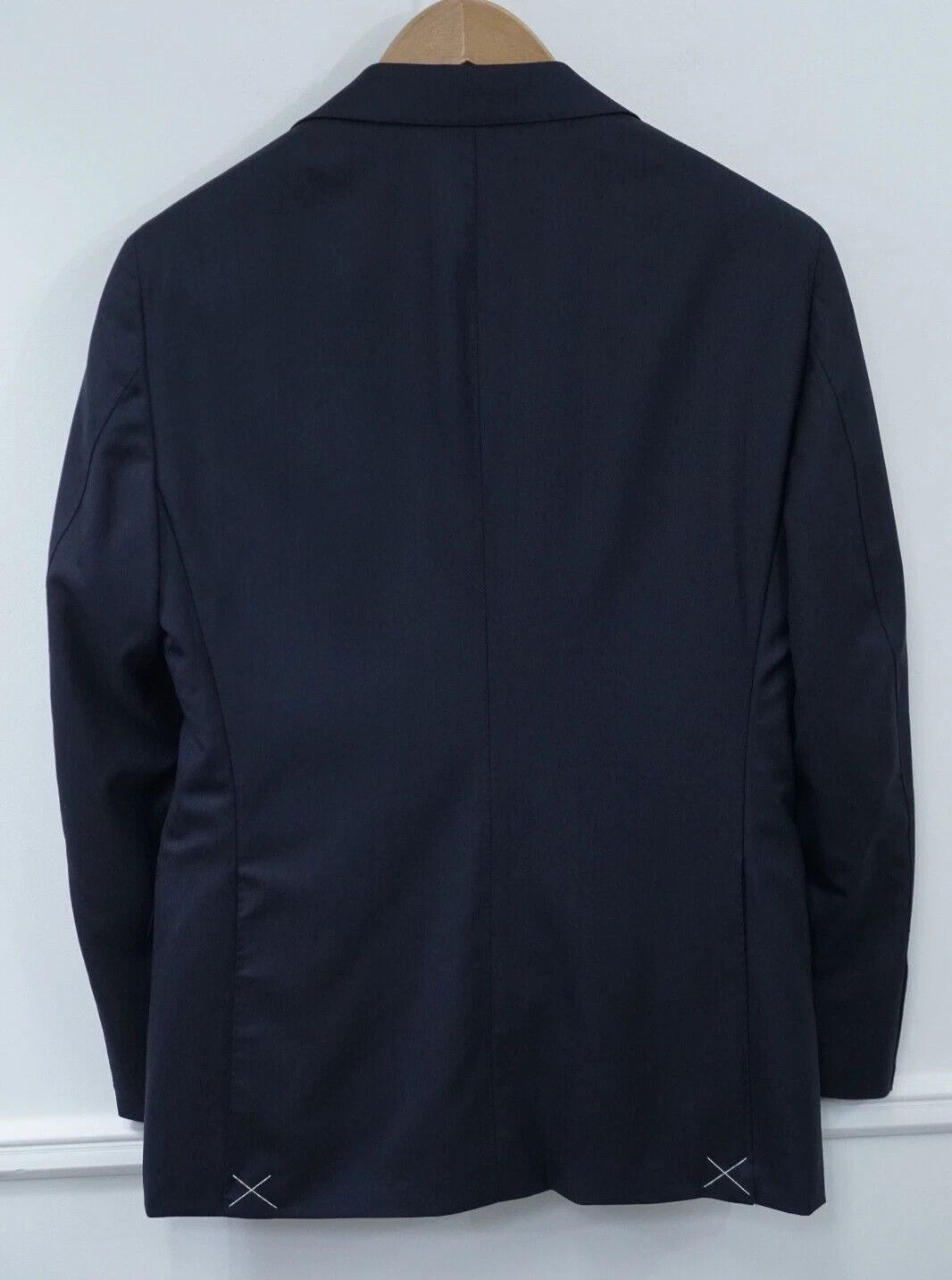 Suitsupply Men Suitsupply Blazer La Spalla Navy Blue Wool S150 UK/US40 Size 40R - 2 Thumbnail
