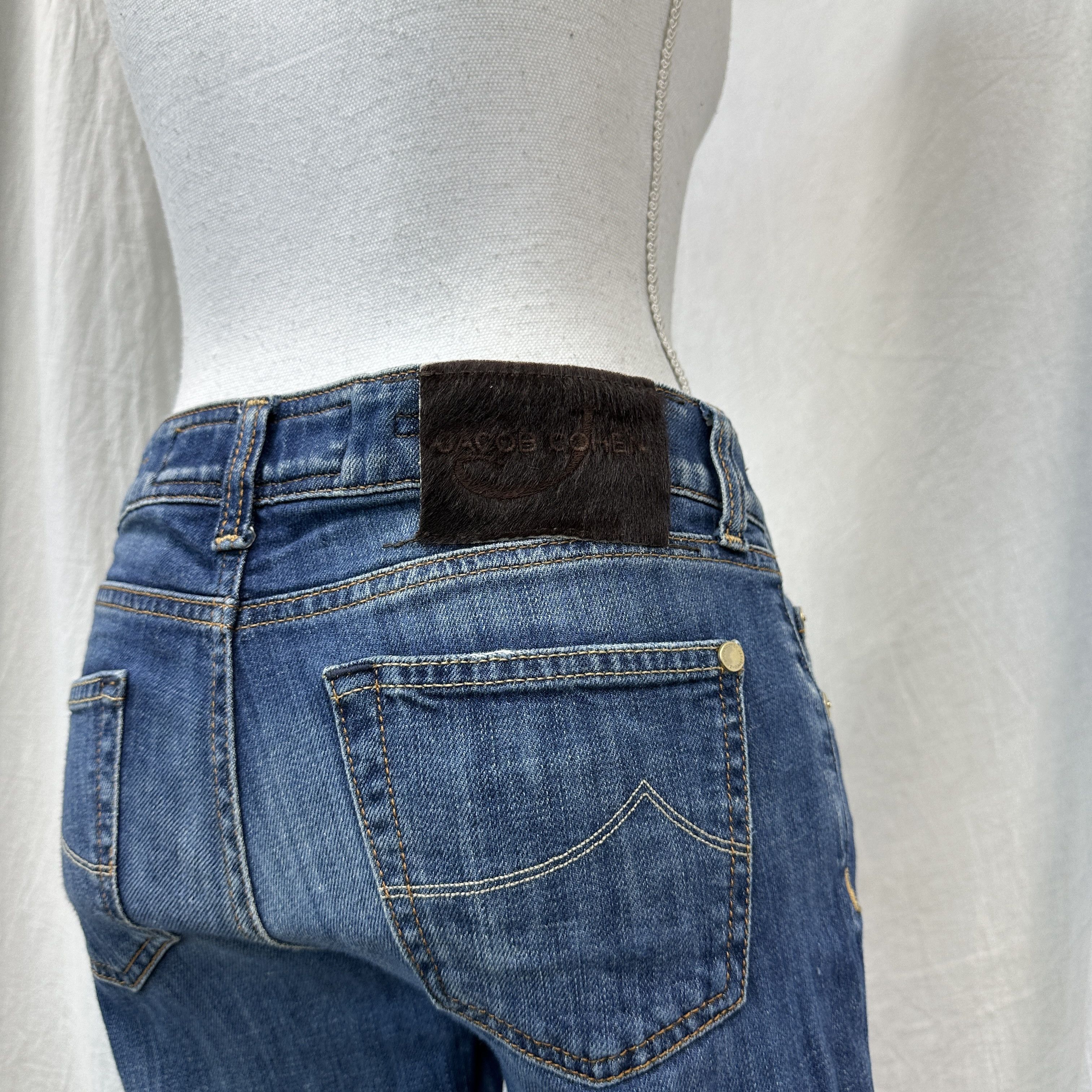 Jacob Cohen Vintage Denim Casual Preppy Old Money Jakob Cohen Jeans Y2K Size 27" / US 4 / IT 40 - 10 Thumbnail