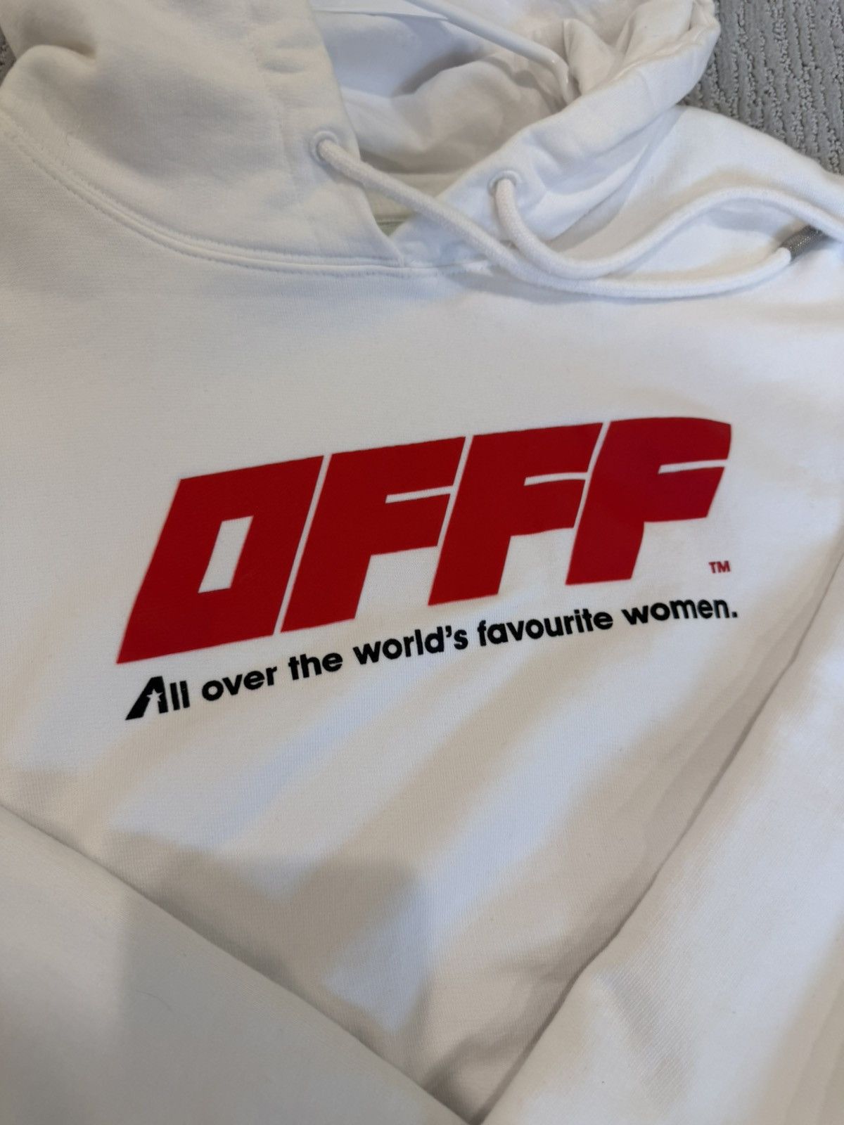 Off-White Off-White “Women” Hoodie Sz m Size US M / EU 48-50 / 2 - 2 Thumbnail