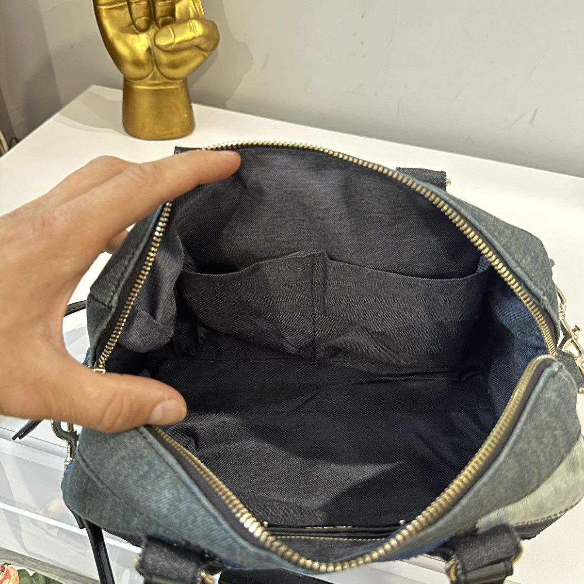 Diesel Rare Diesel Patchwork Denim bag Size ONE SIZE - 16 Thumbnail