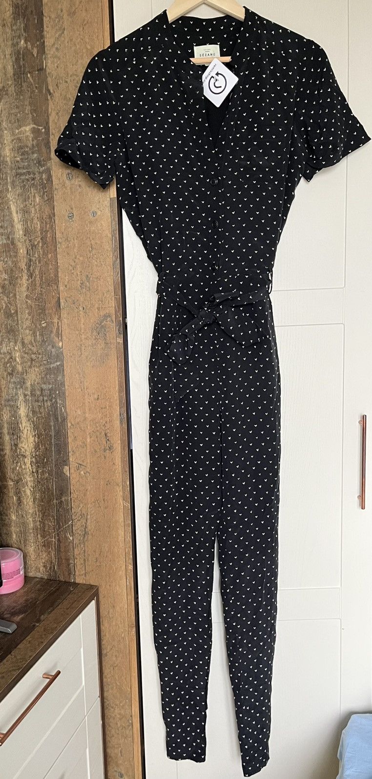 Sezane Sezane silk jumpsuit Size 27" / US 4 / IT 40 - 9 Thumbnail
