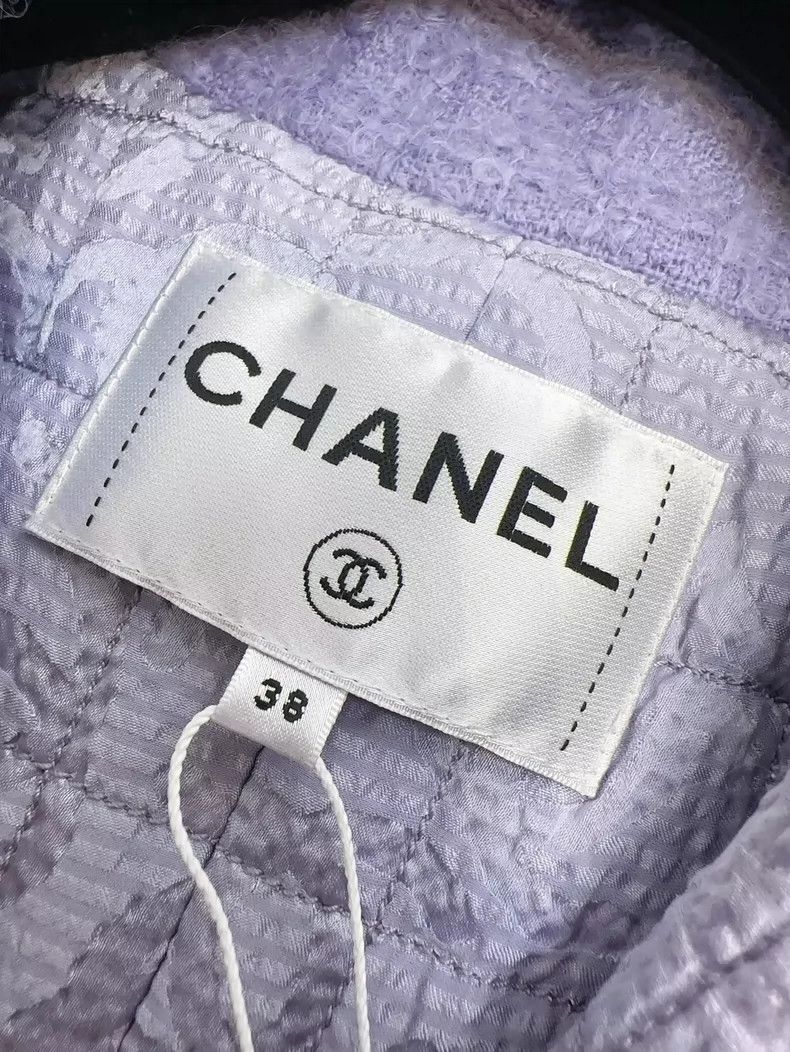 Chanel Chanel 21K autumn and winter show purple taro purple lapel Size XS / US 0-2 / IT 36-38 - 6 Thumbnail