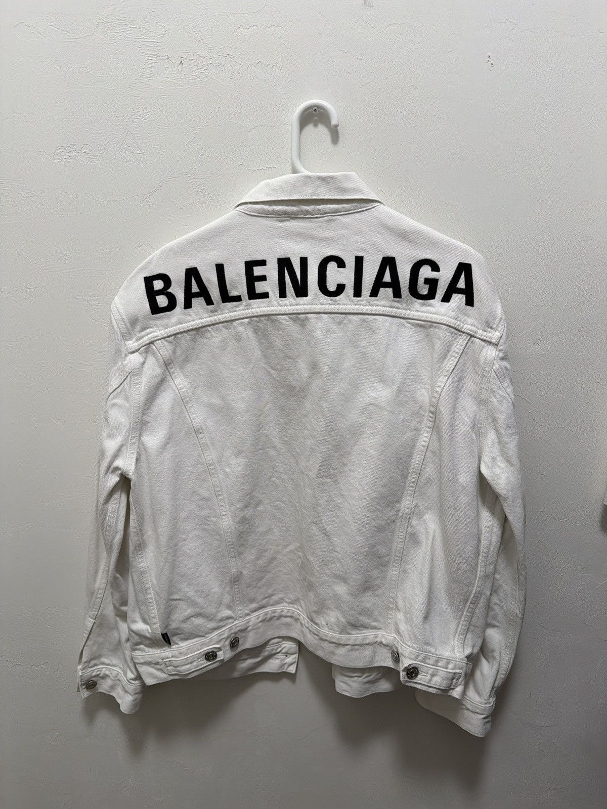 Balenciaga Balenciaga Denim Jacket Size US M / EU 48-50 / 2 - 1 Thumbnail
