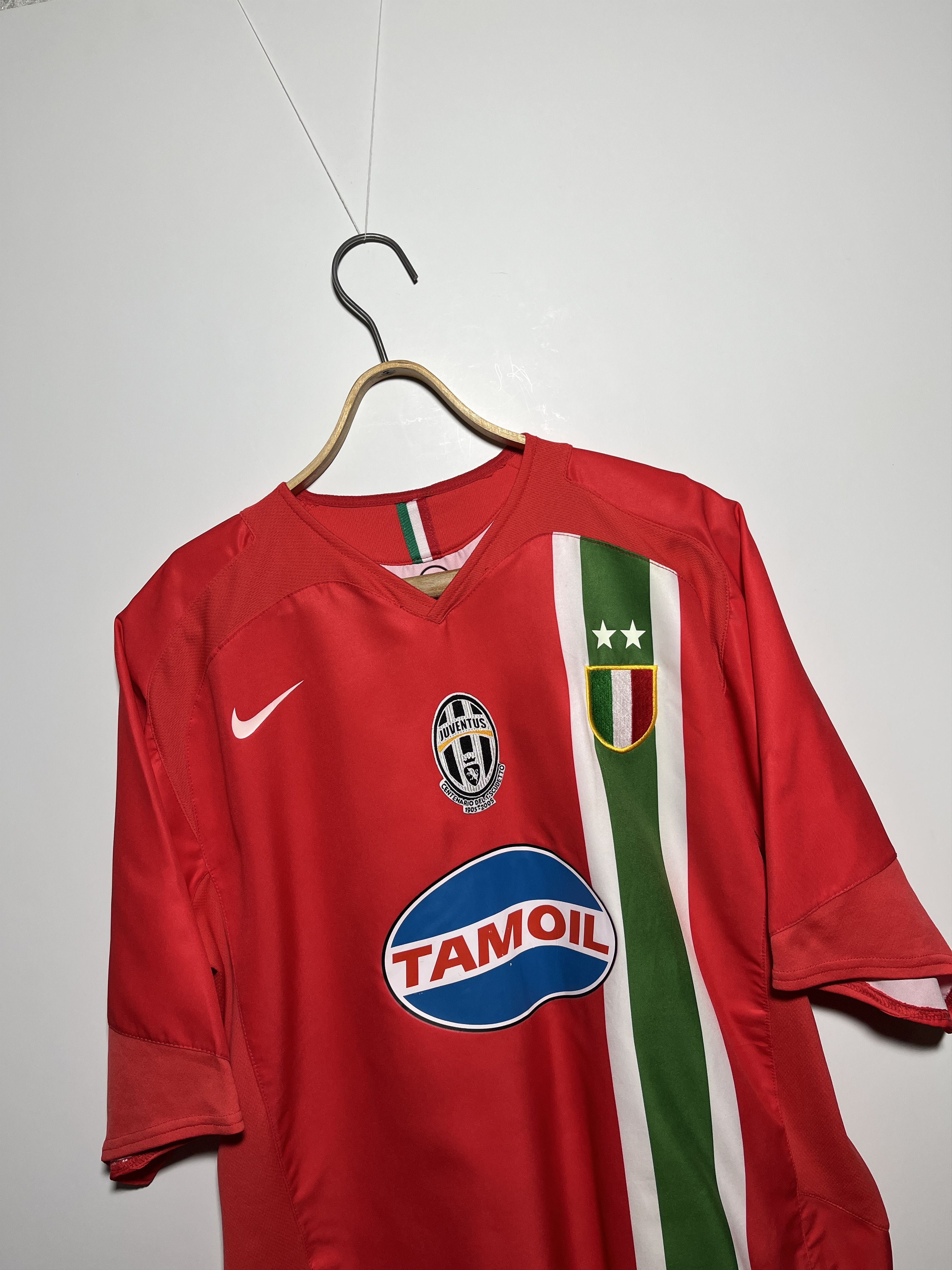 Nike × Vintage Nike Juventus #18 Mutu 2005-2006 Third Football Jersey Size US XL / EU 56 / 4 - 3 Thumbnail
