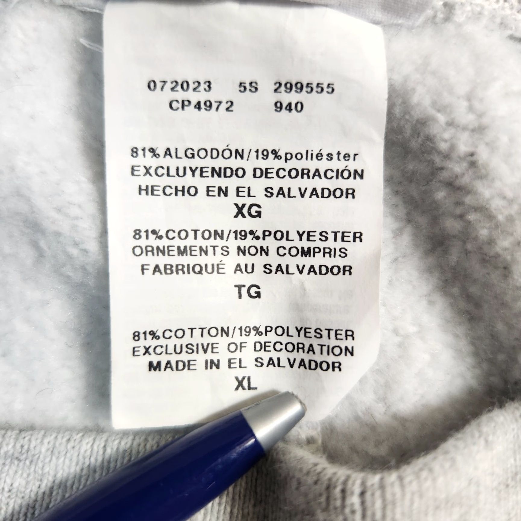 Champion Champion Jogger Pants Mens XL Gray Heather - Sweatpants, Reverse Weave, Cotton Blend, Elastic Drawstring, Pockets, Activewear Size US 36 / EU 52 - 7 Thumbnail