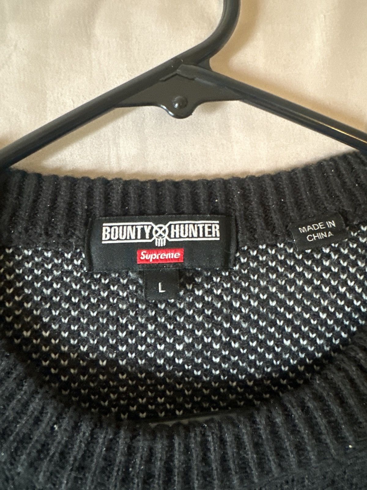 Bounty Hunter × Supreme Supreme Bounty Hunter Sweater Black Size L Size US L / EU 52-54 / 3 - 4 Thumbnail