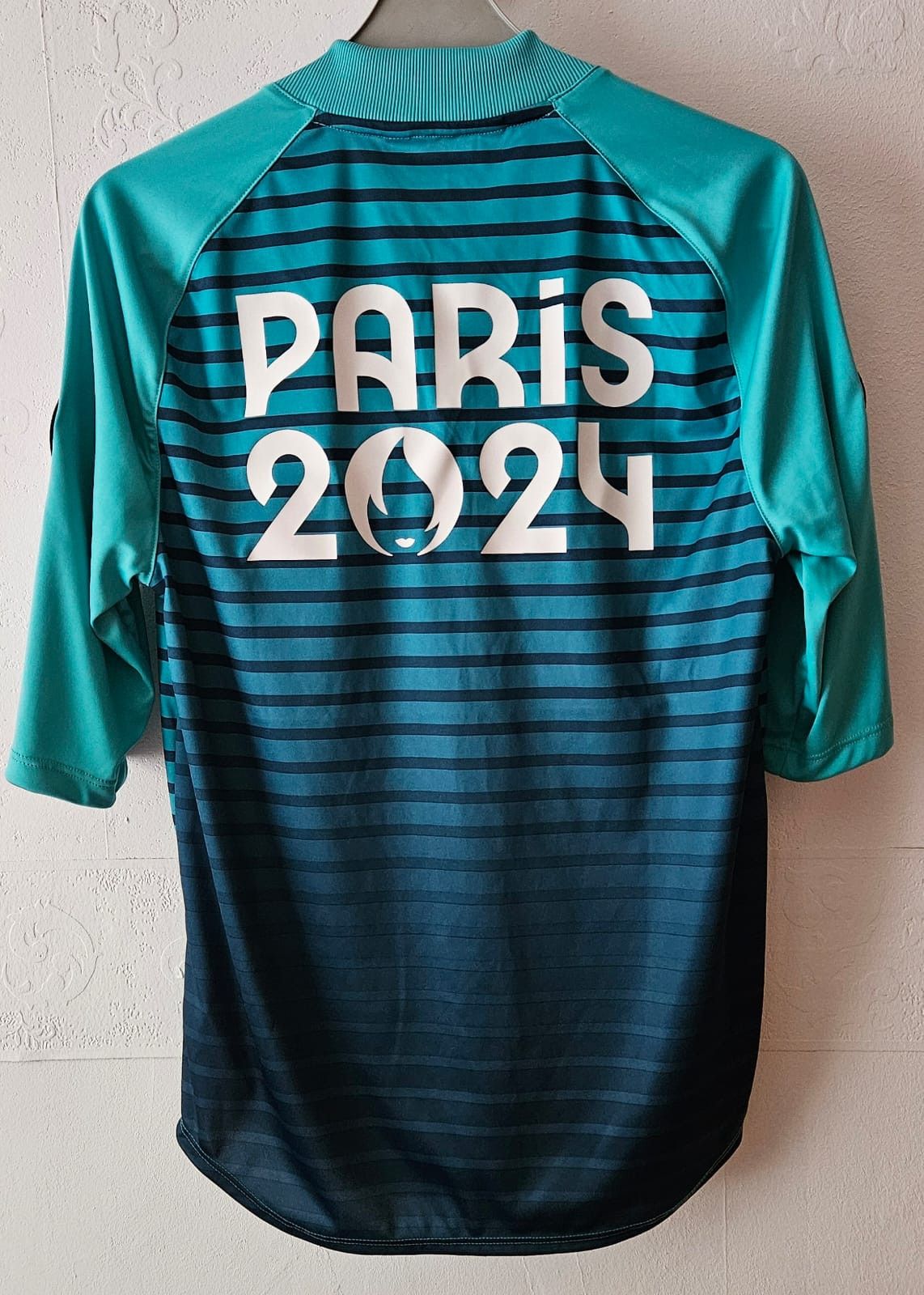Vintage Official Paris 2024 Olympic Staff Polo - Emerald Green - S Size US S / EU 44-46 / 1 - 2 Thumbnail
