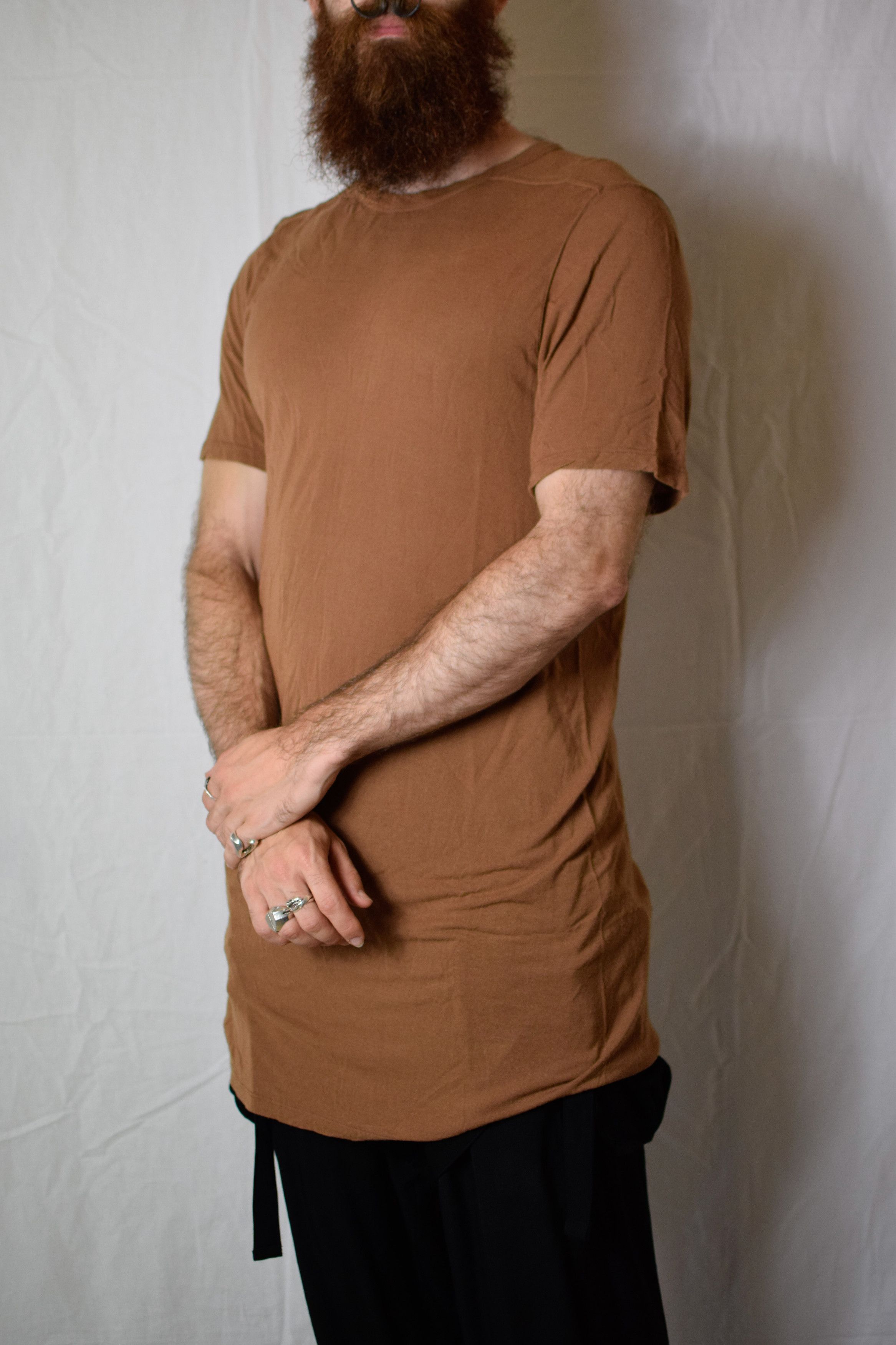 Rick Owens Rick Owens SS16 Henna Level Top - RU16S3264-JS Size US L / EU 52-54 / 3 - 1 Thumbnail